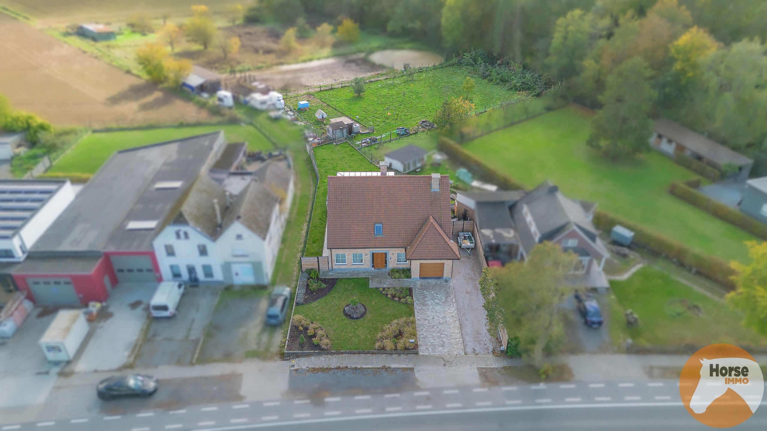 HELDERGEM - Ruime villa met 4 slpk en weide! foto 2