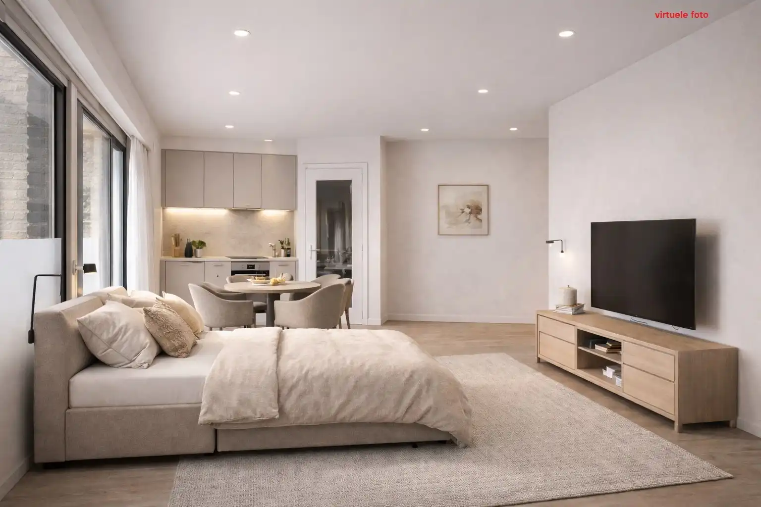 Verzorgde kantoorruimte/studio in centrum Oostende, om de hoek van zeedijk en strand! foto {{pictureIndex}}