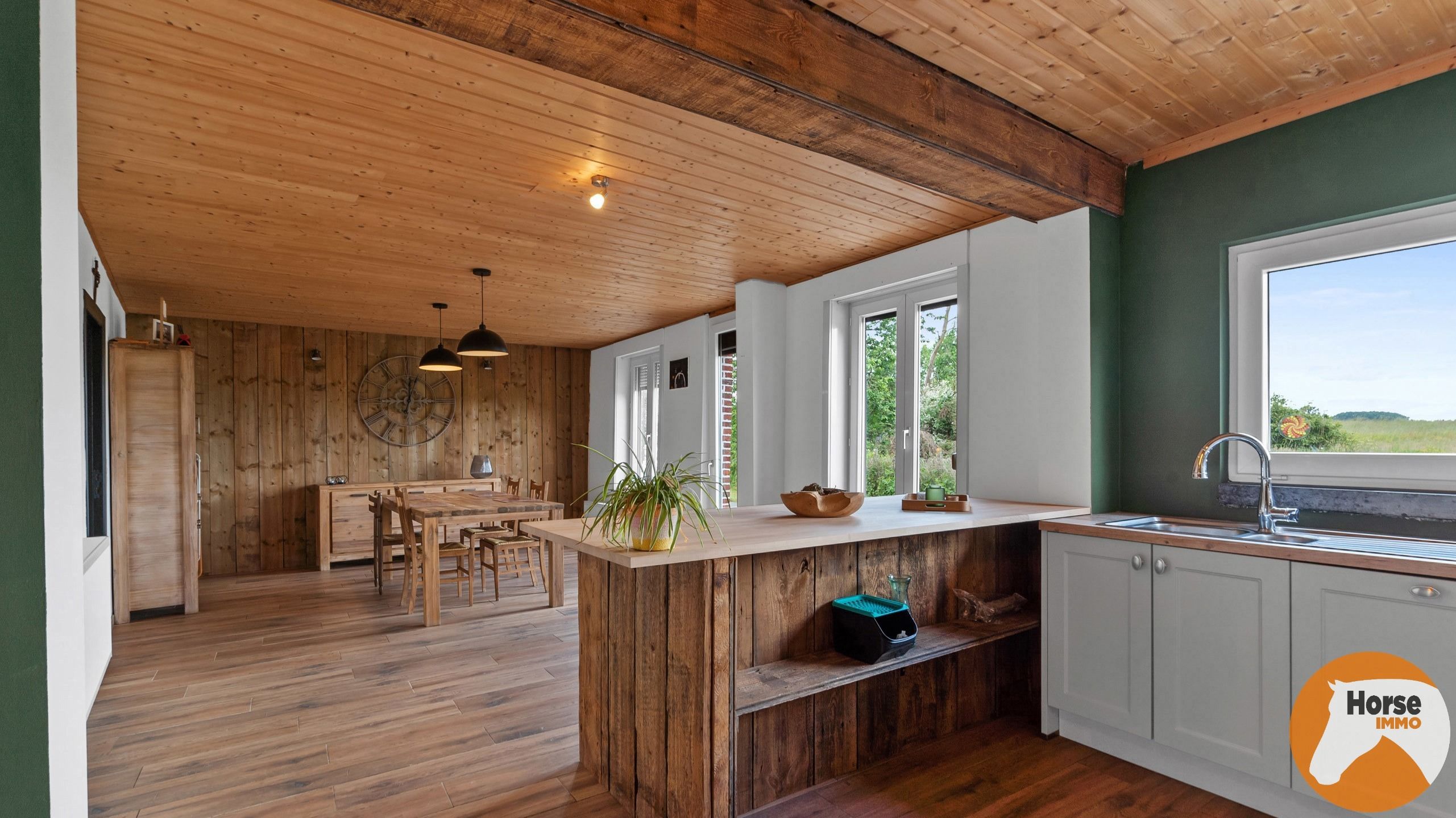 HERNE - Gerenoveerde woning met hangar op +-75a foto 5