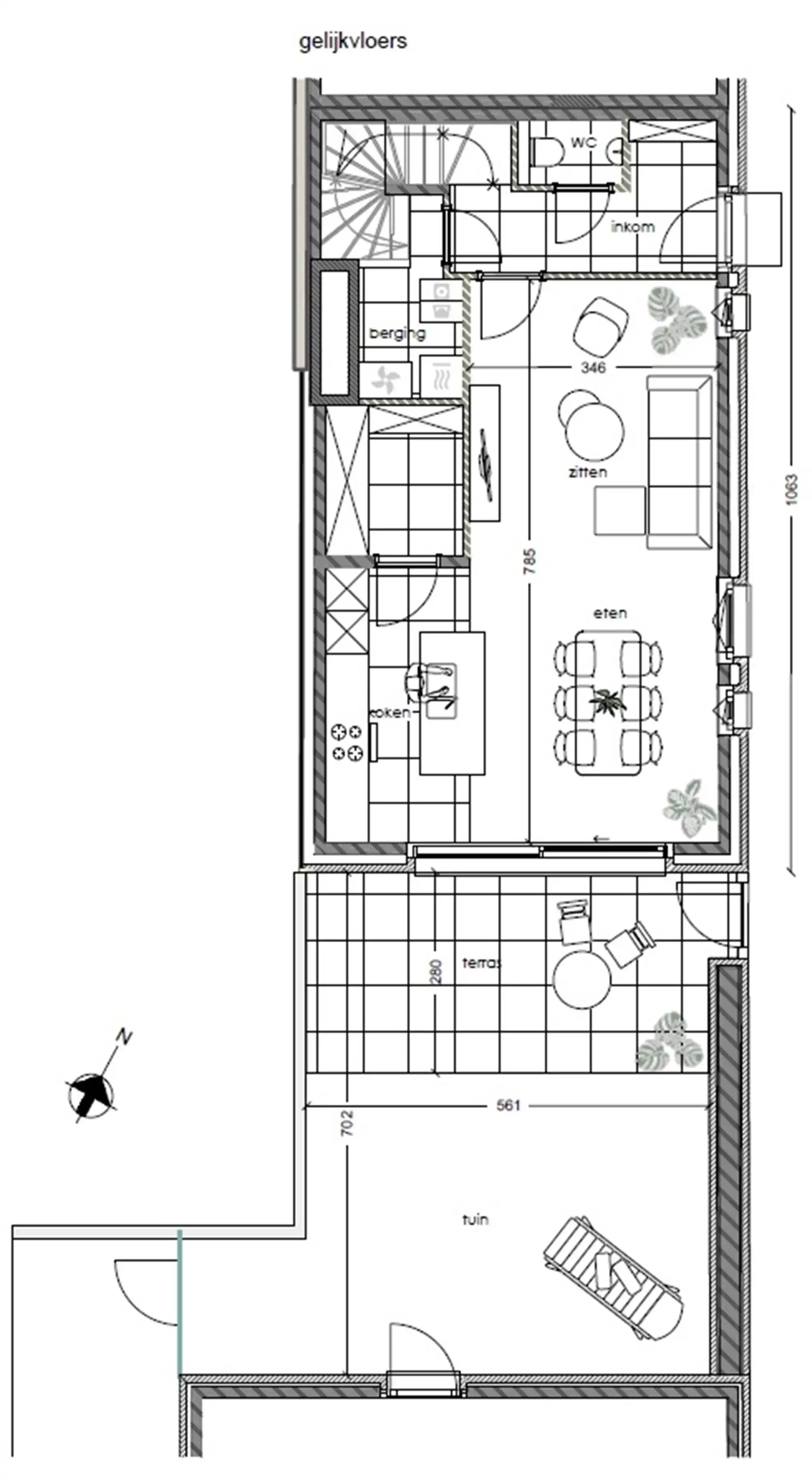 Nieuwbouw duplexappartement met 2 slpks te Duffel foto 11