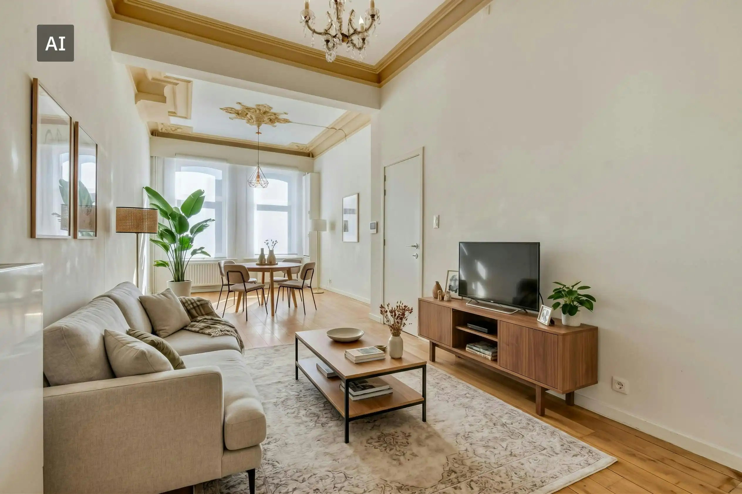 Karaktervol en ruim huis te koop te Ledeberg foto 2