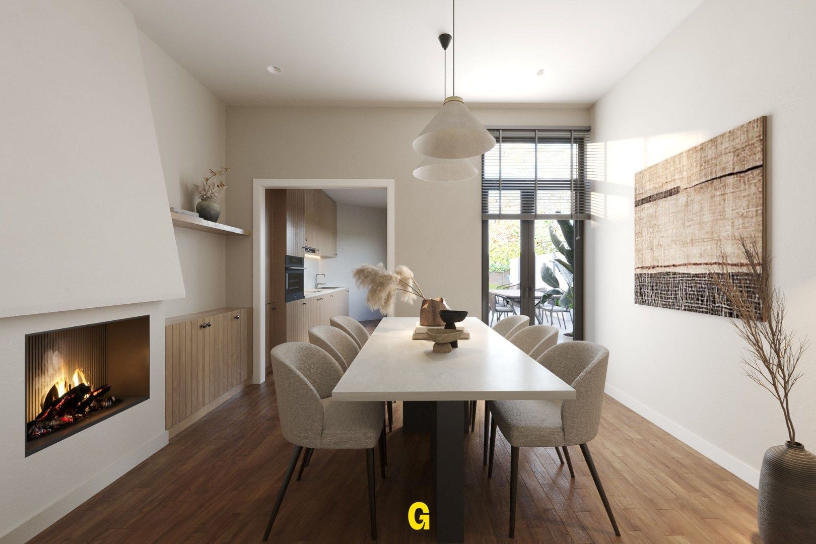 VERKOCHT - Karaktervolle te renoveren herenwoning met tuin en garage op wandelafstand van het centrum foto 8