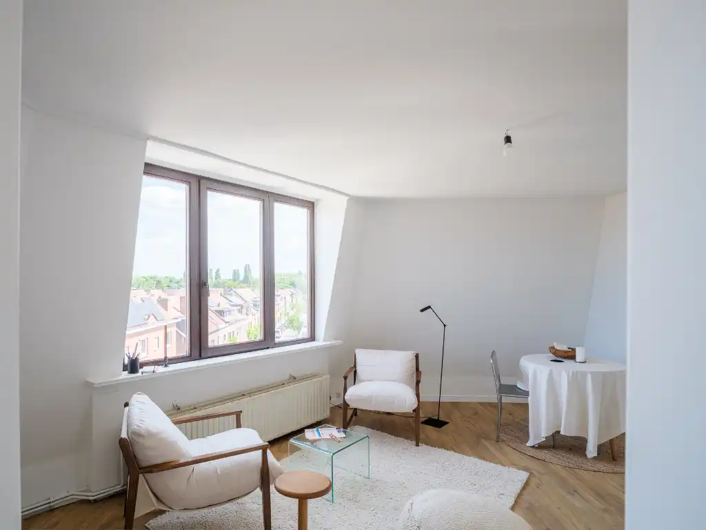 Lichtrijk 1 slpk appartement nabij het rozebroeken park foto 7