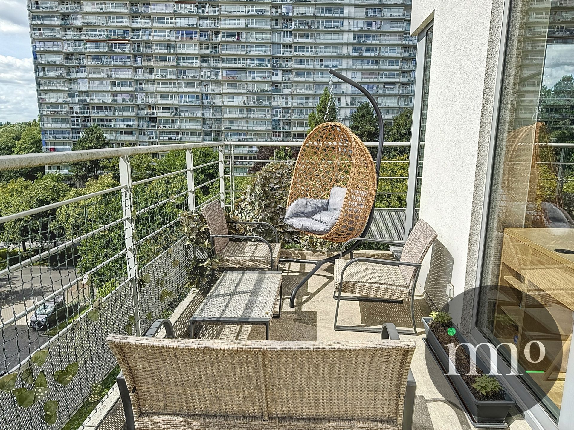 Luxueus appartement met 2 kamers en ruim terras! foto 8