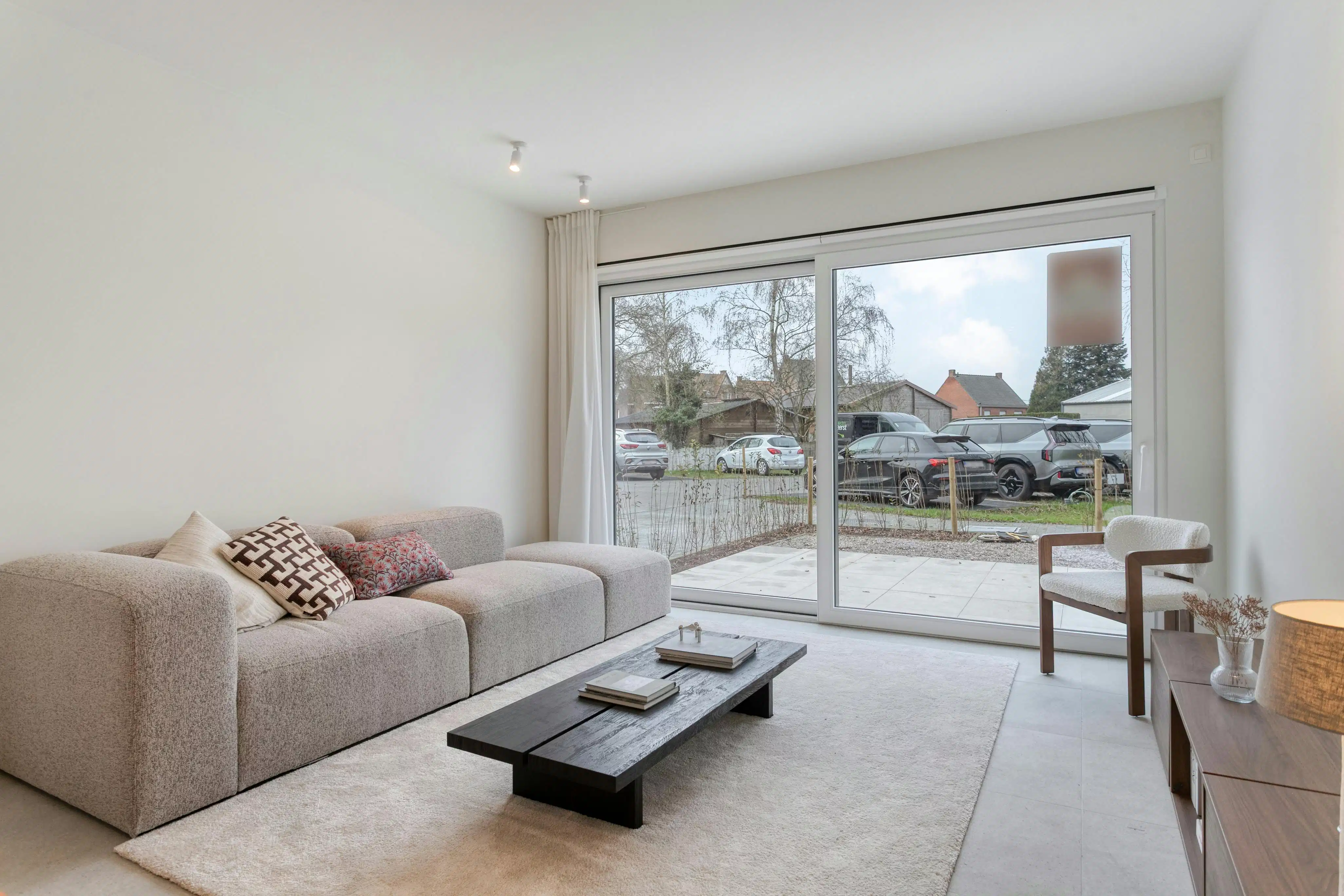 Gelijkvloers nieuwbouwappartement te koop in Desselgem foto {{pictureIndex}}