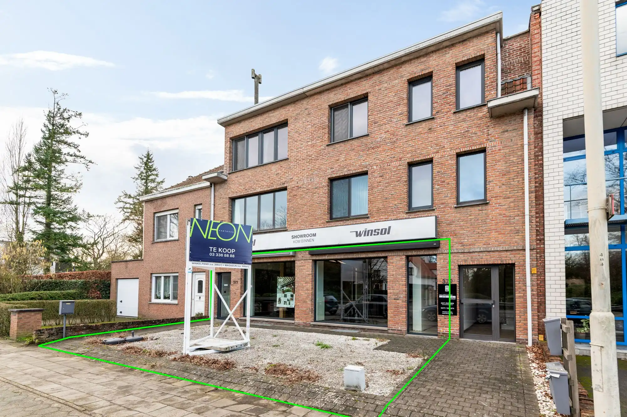 Handelsruimte (ca. 168m²) mét magazijn (ca. 200m²)! foto {{pictureIndex}}