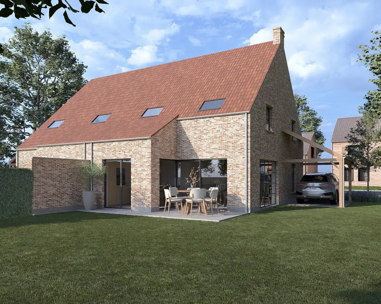 Nieuwbouw koppelwoning te Ruiselede/Wingene. foto 17