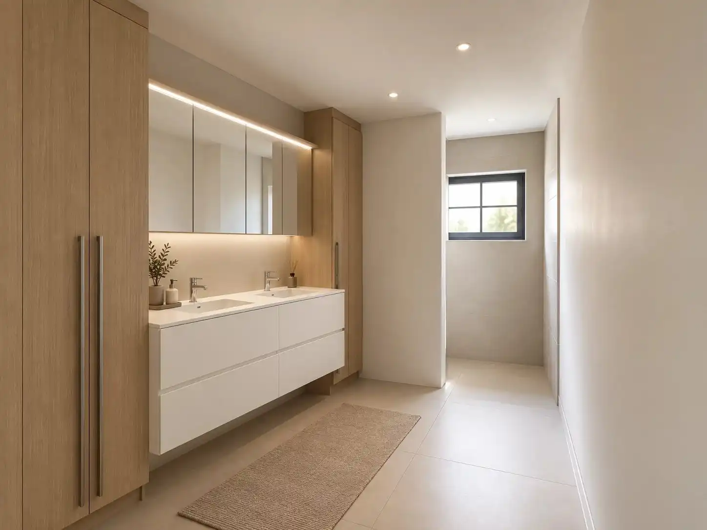 Moderne halfopen nieuwbouwwoning op een topligging nabij het centrum van Lommel. foto 30
