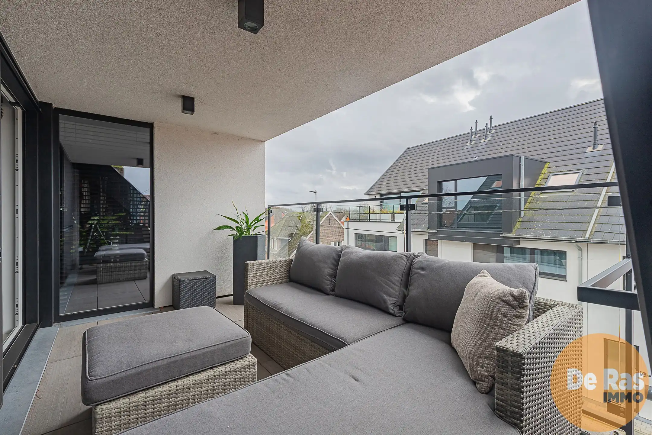 WANZELE - Recente, ruime duplex met 2 slp - terras - garage foto 13