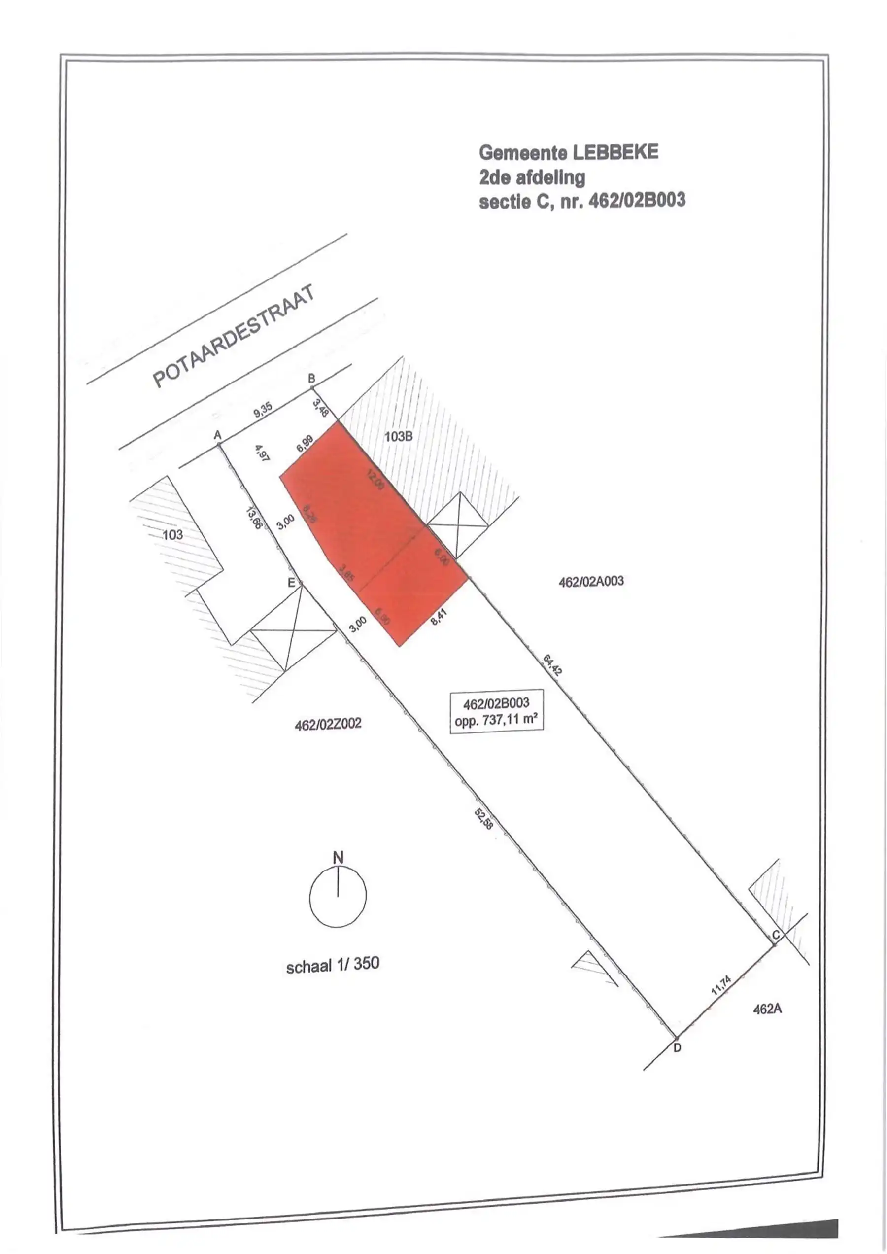 Grond te koop POTAARDESTRAAT 103A - 9280 LEBBEKE