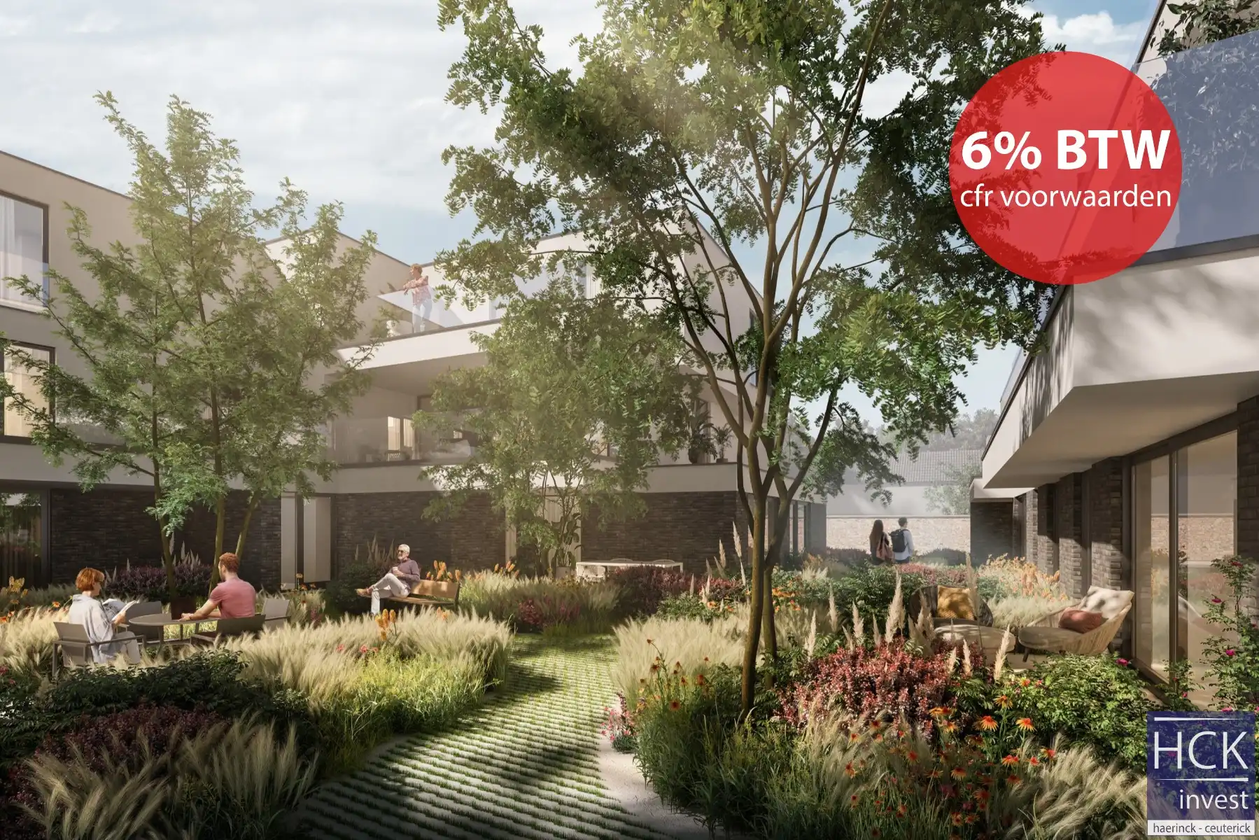 KRUISHOUTEM | POSTILJON | Uniek & groen woonproject met 24 appartementen foto {{pictureIndex}}