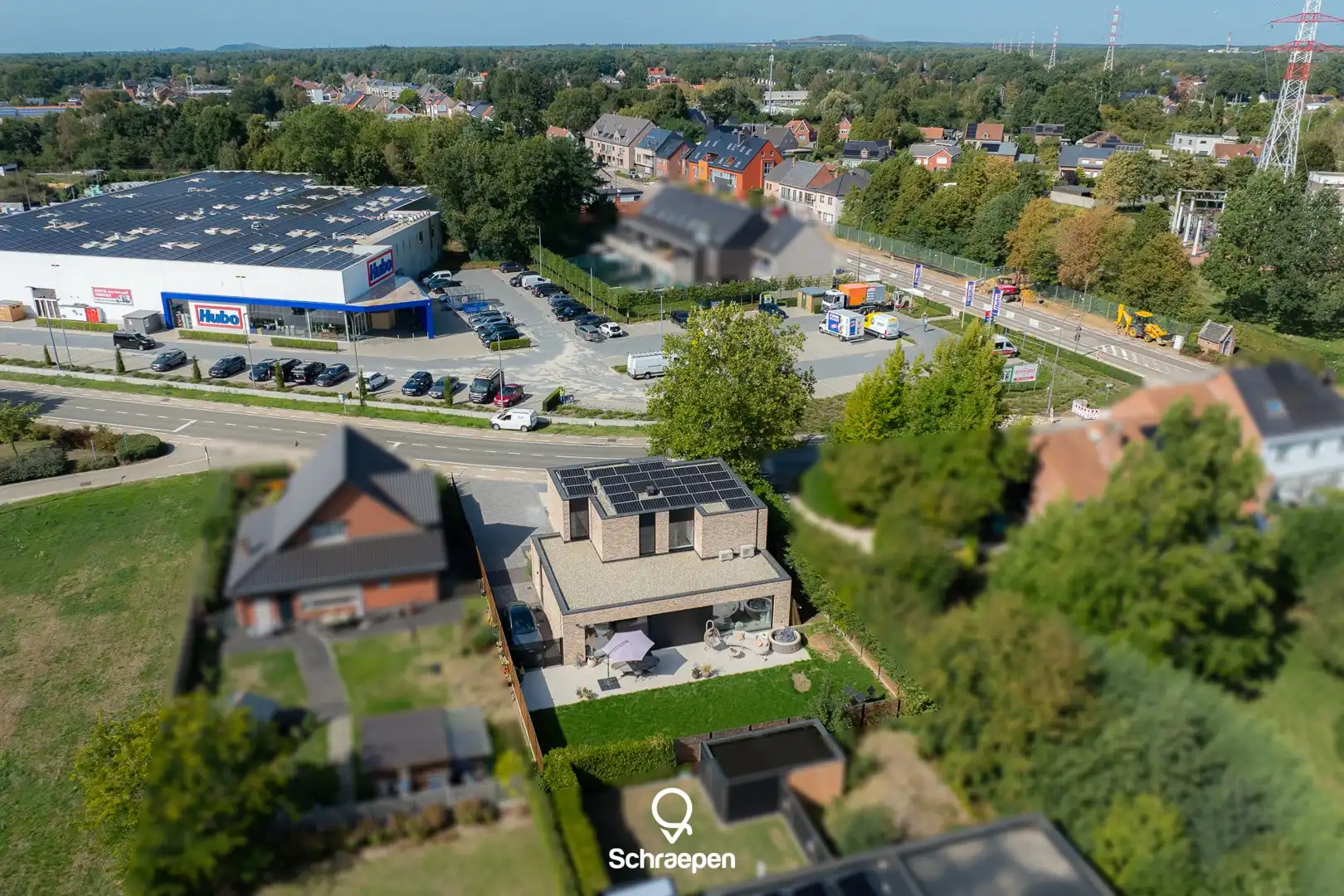 Knappe nieuwbouwwoning met handelsruimte op zichtlocatie te Zonhoven! foto 30