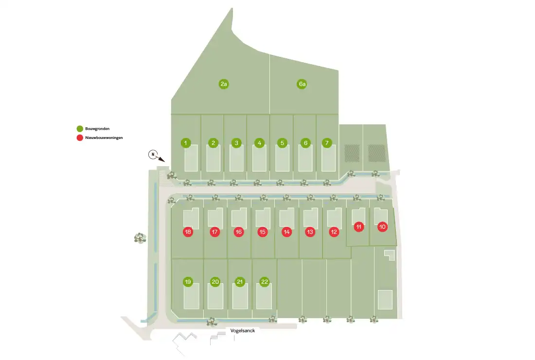 Bouwgronden voor open bebouwing in landelijke omgeving foto 6