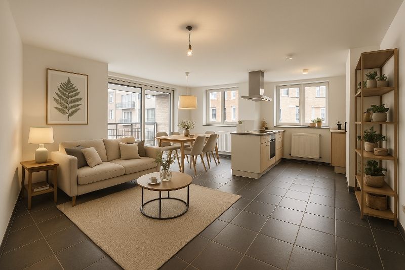 Instapklaar 2 slpk appartement nabij centrum Geel. foto 15