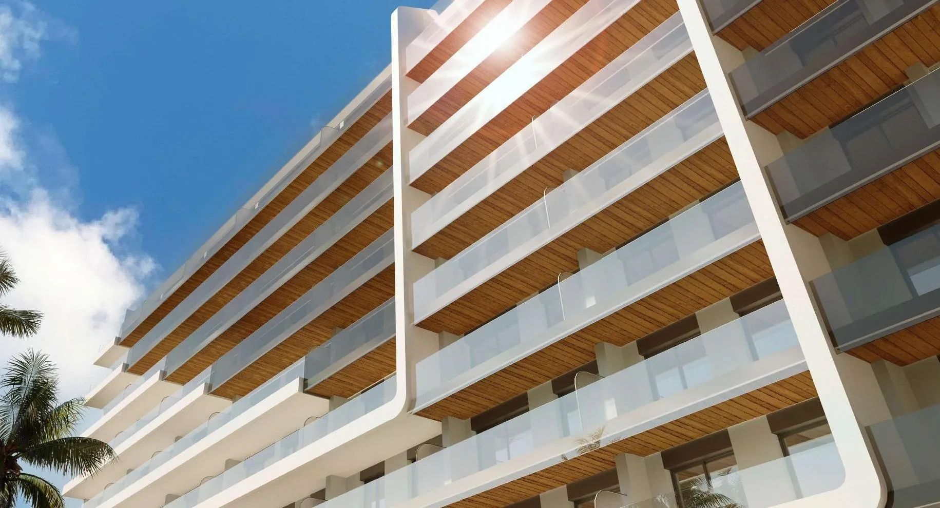 Ervaar hedendaagse elegantie: verken onze prachtige appartementen met ruime terrassen! foto {{pictureIndex}}