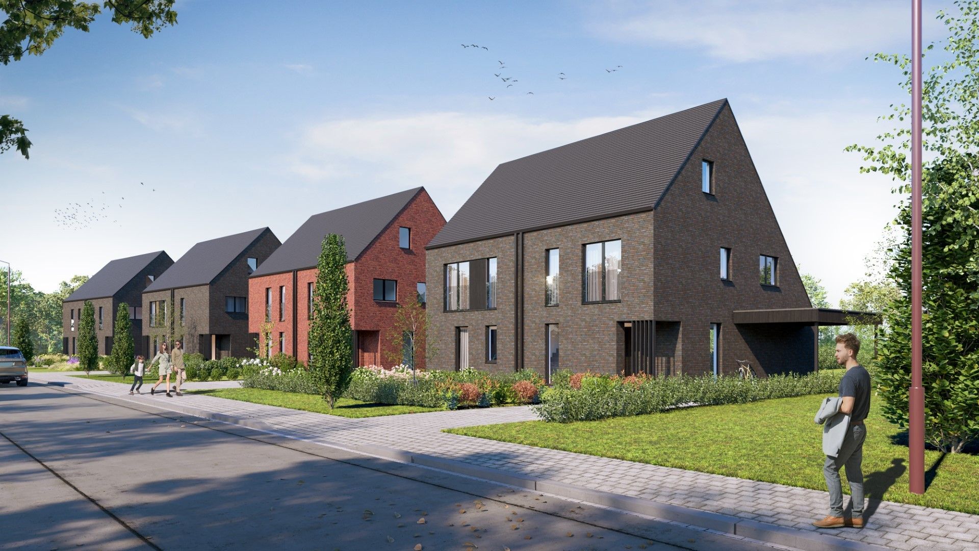 Energiezuinige halfopen bebouwing met ruime tuin foto 4
