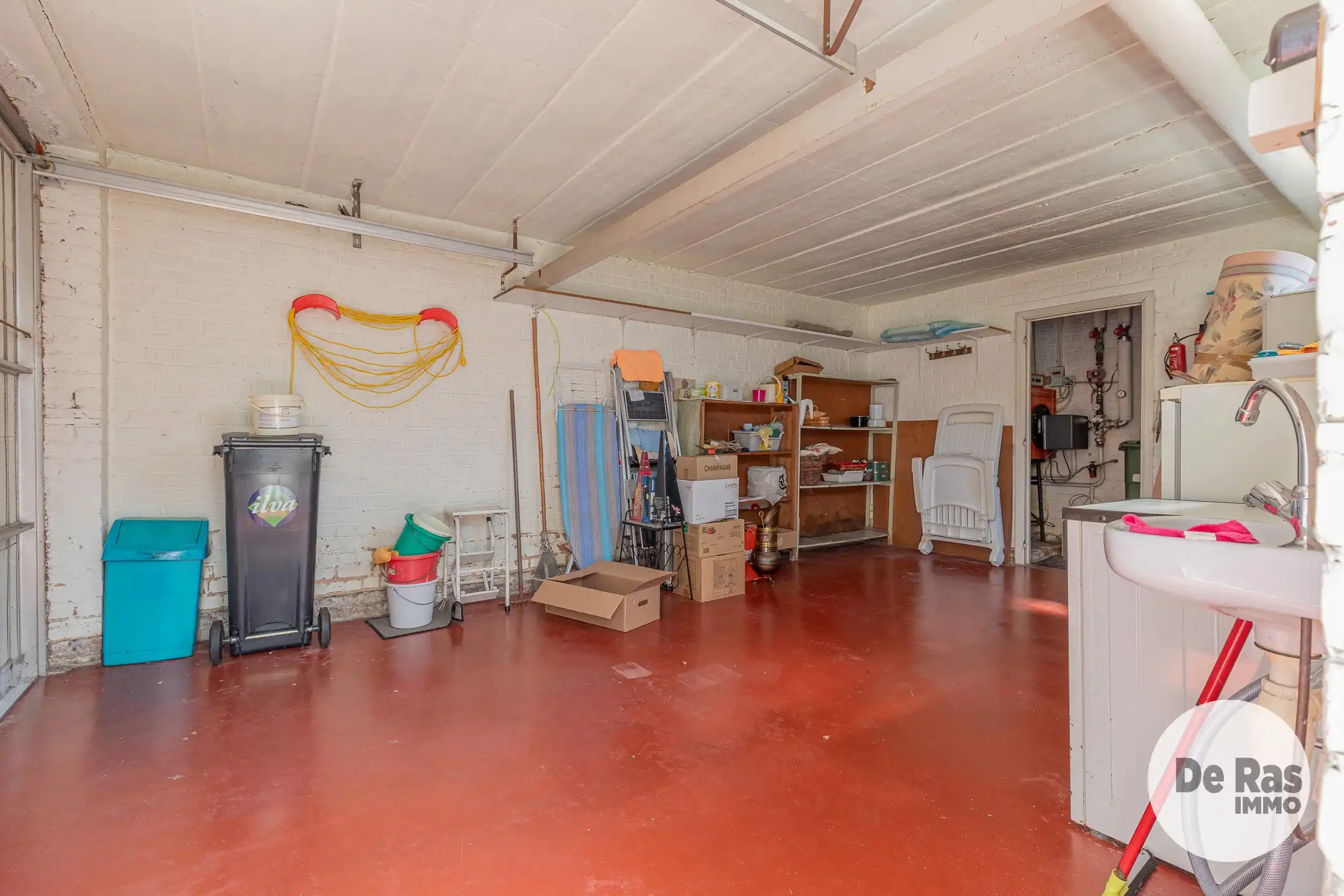 AALST–Goed onderhouden halfopen bebouwing met garage en tuin foto 18