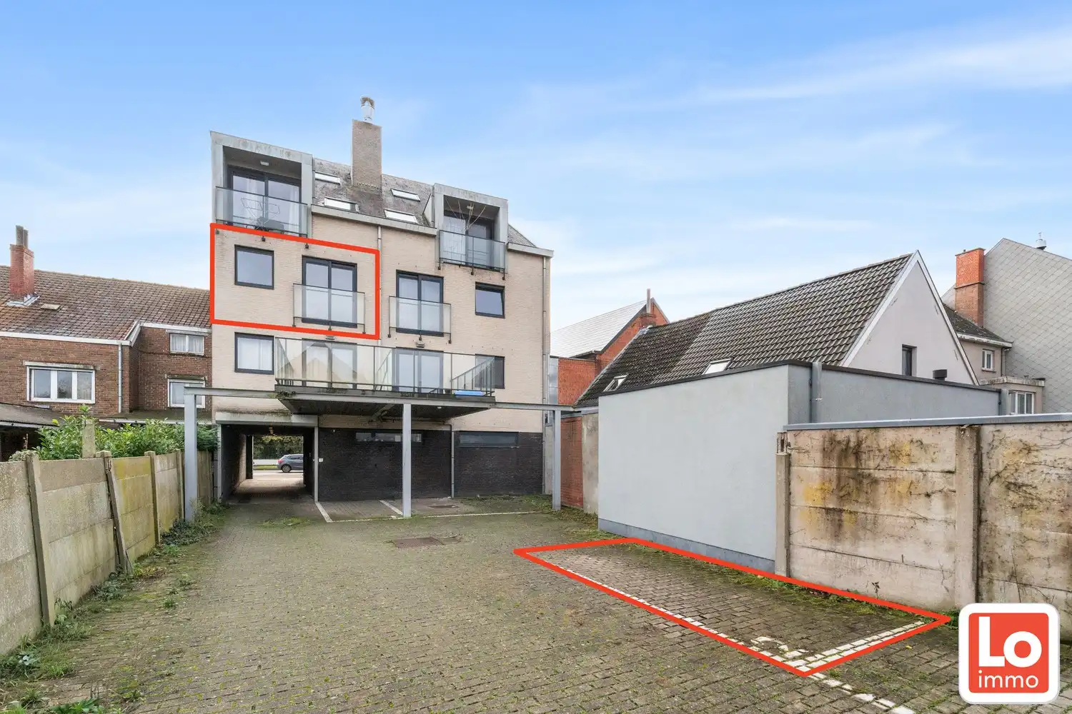 Mooi appartement met 2 slaapkamers en zuid-gericht terras in centrum Lochristi foto 11