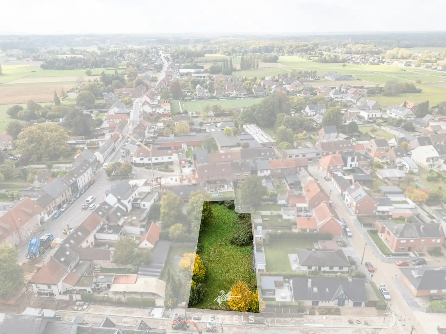 Projectgrond te koop van 1422m² bij dorpscentrum in Bottelare foto 15