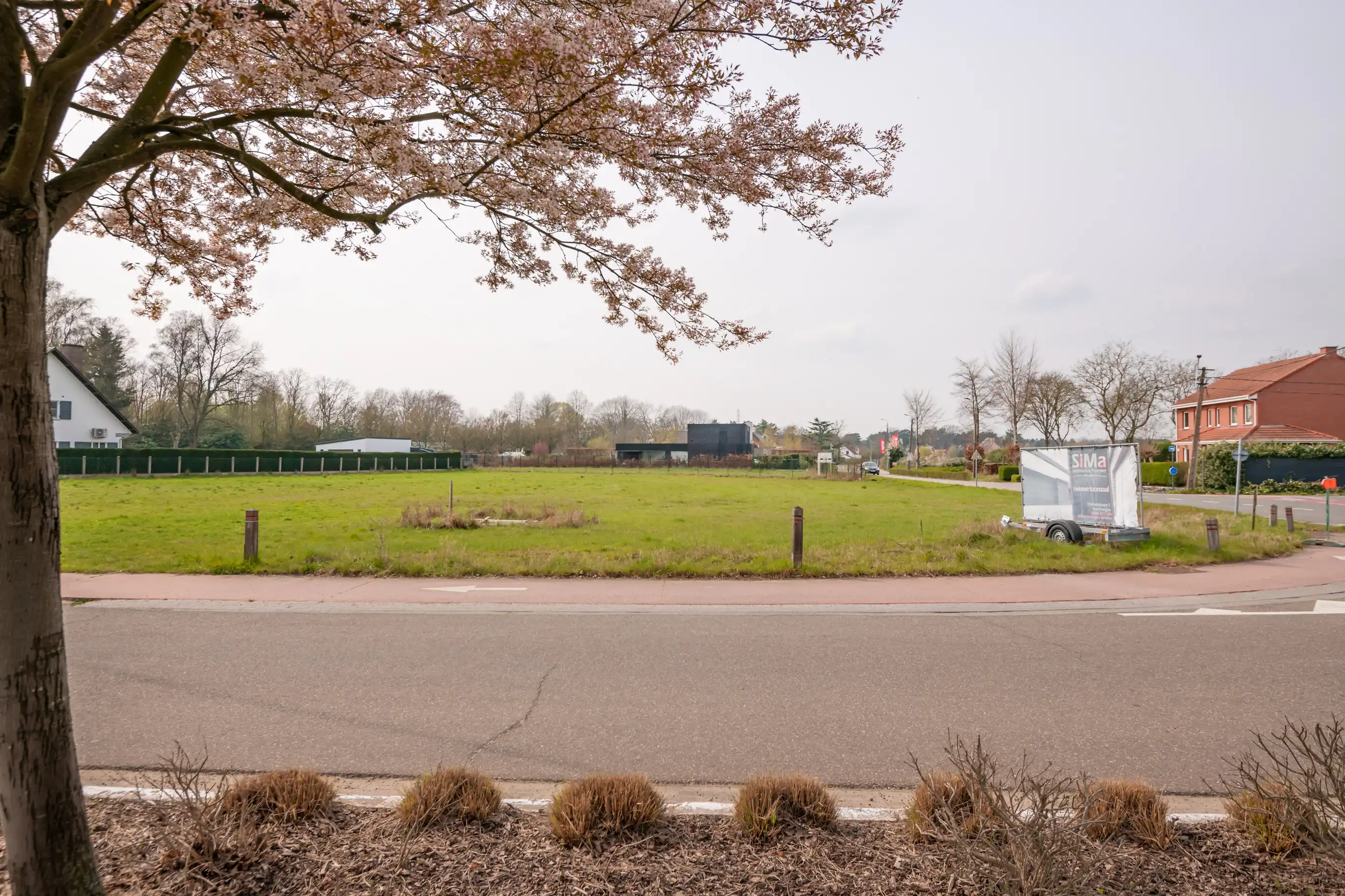 Ruime bouwgrond van 18 are in groene omgeving te Rijmenam foto 5