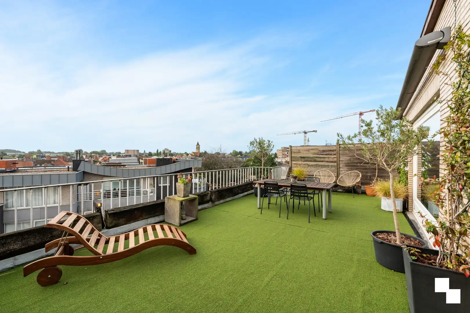 Dakappartement met 2 slaapkamers en dubbel terras - Roeselare foto 18