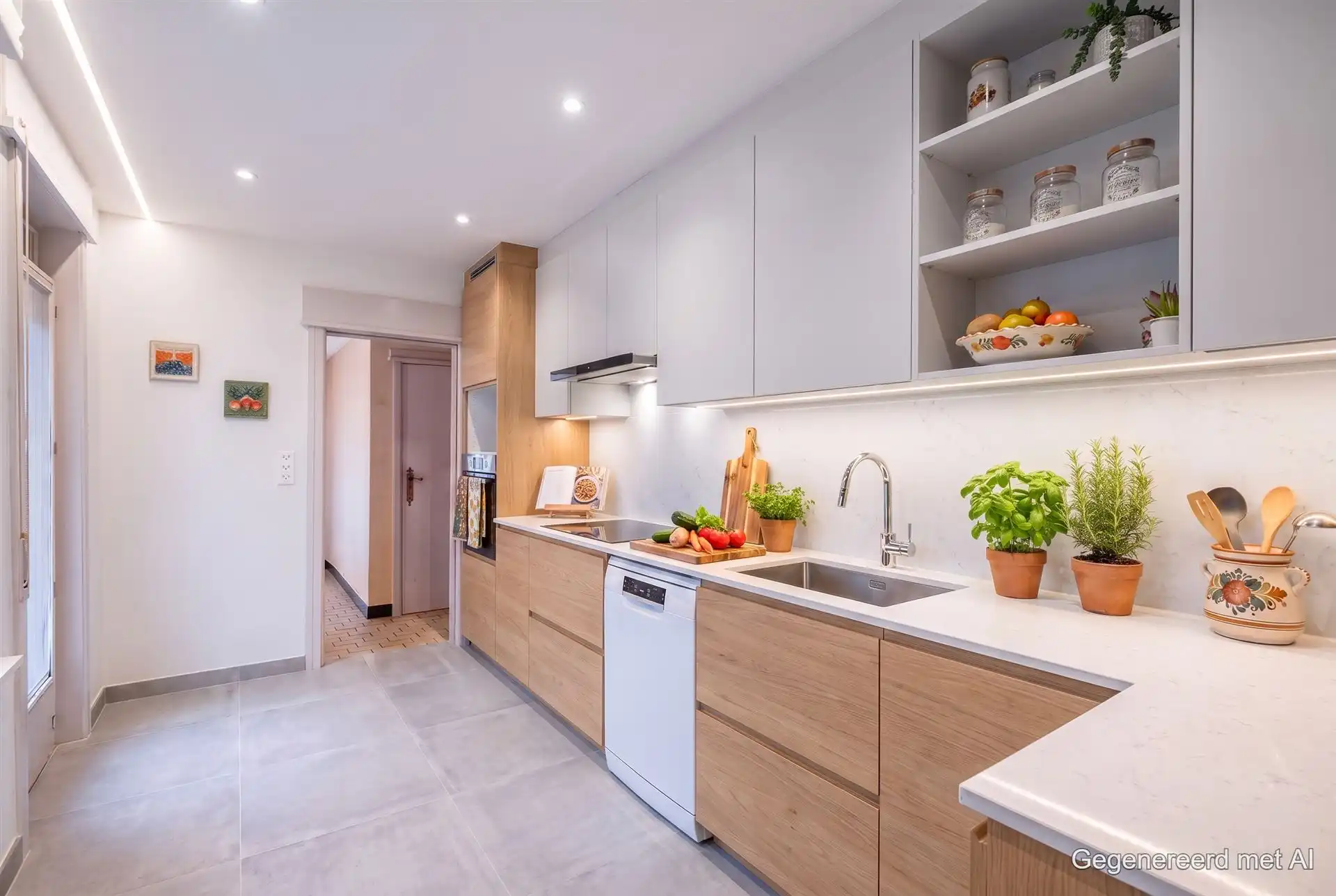 Te renoveren woning met 3 SLK, stadstuin en veel potentieel foto 6