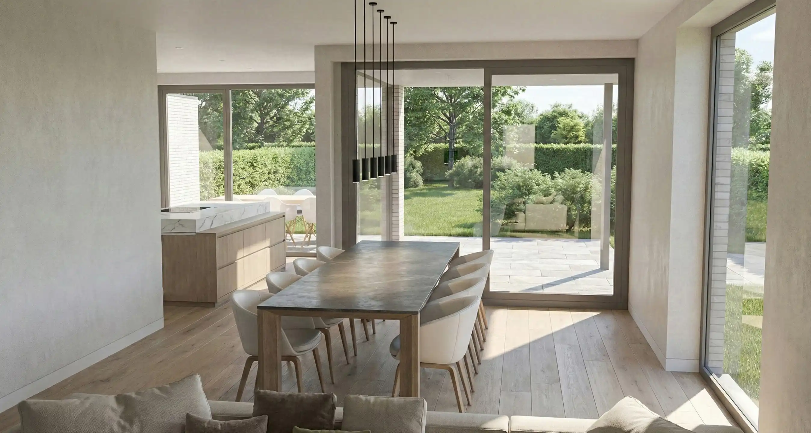 Energiezuinige halfopen woning in rustige straat in Paal foto 7