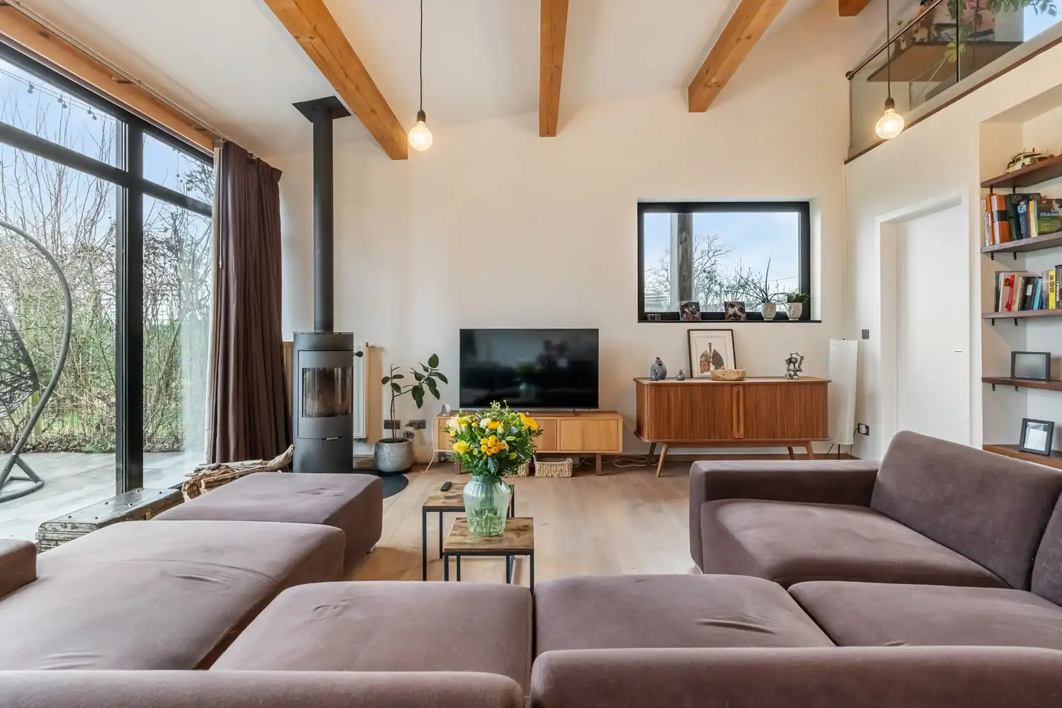 Unieke architecturale woning op toplocatie in het groen foto 4