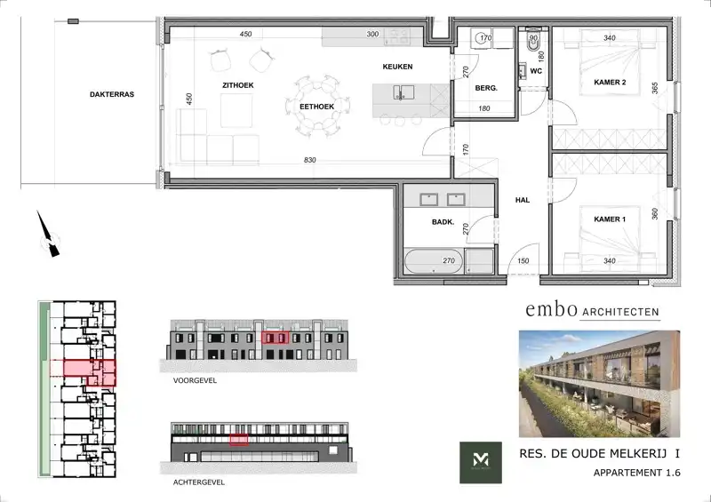OPTIE - MOGELIJKHEID AANKOOP NIEUWBOUW à 6% - NIEUWBOUW APPARTEMENT TE KOOP IN LOCHRISTI (WACHTEBEKE) foto 8