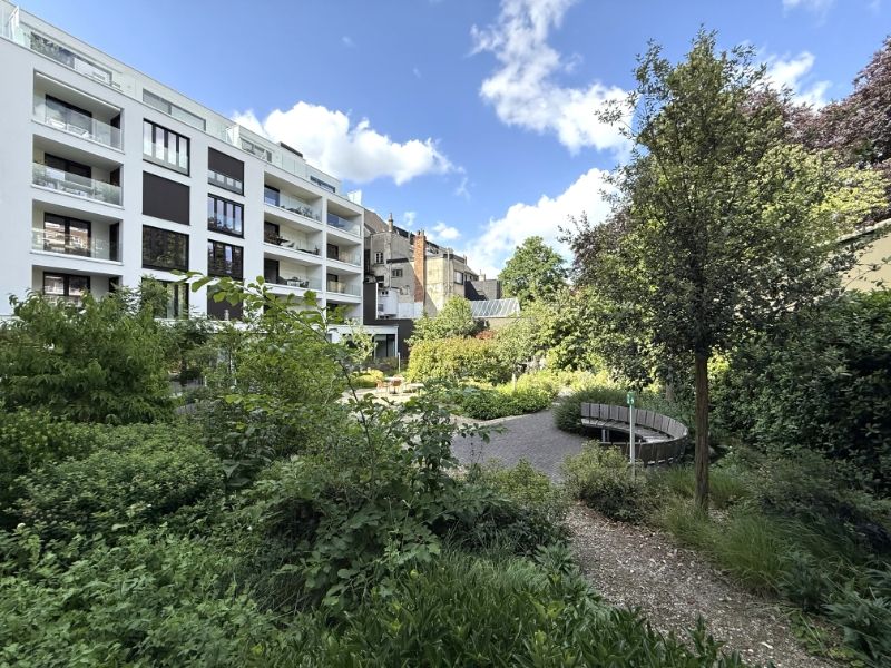 Recent gelijkvloers appartement met ruim terras en zicht op aangelegde binnentuin – topligging in Gent foto 17