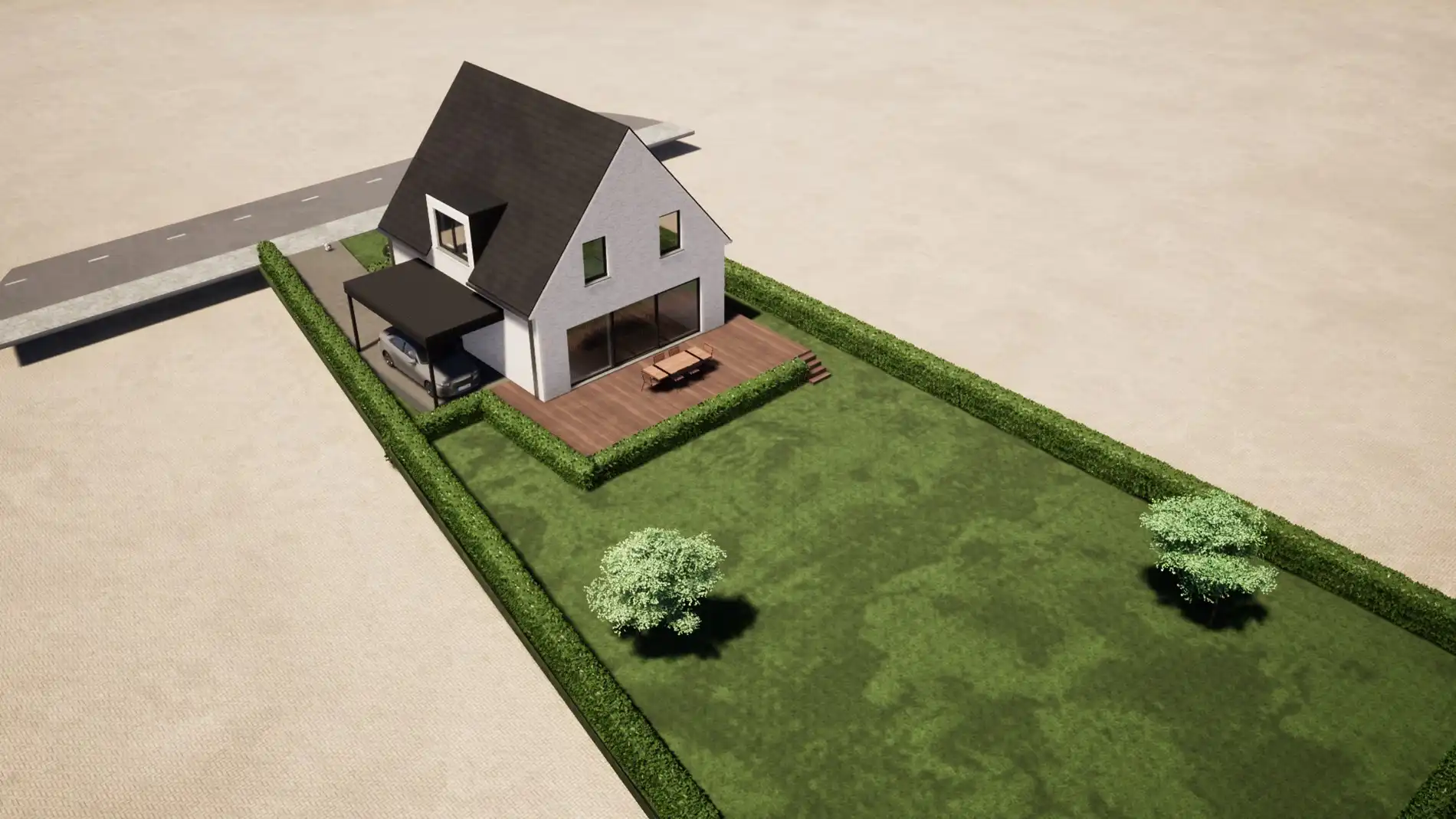 Exclusieve nieuwbouwvilla op 804 m² nabij strand te Westende foto 3