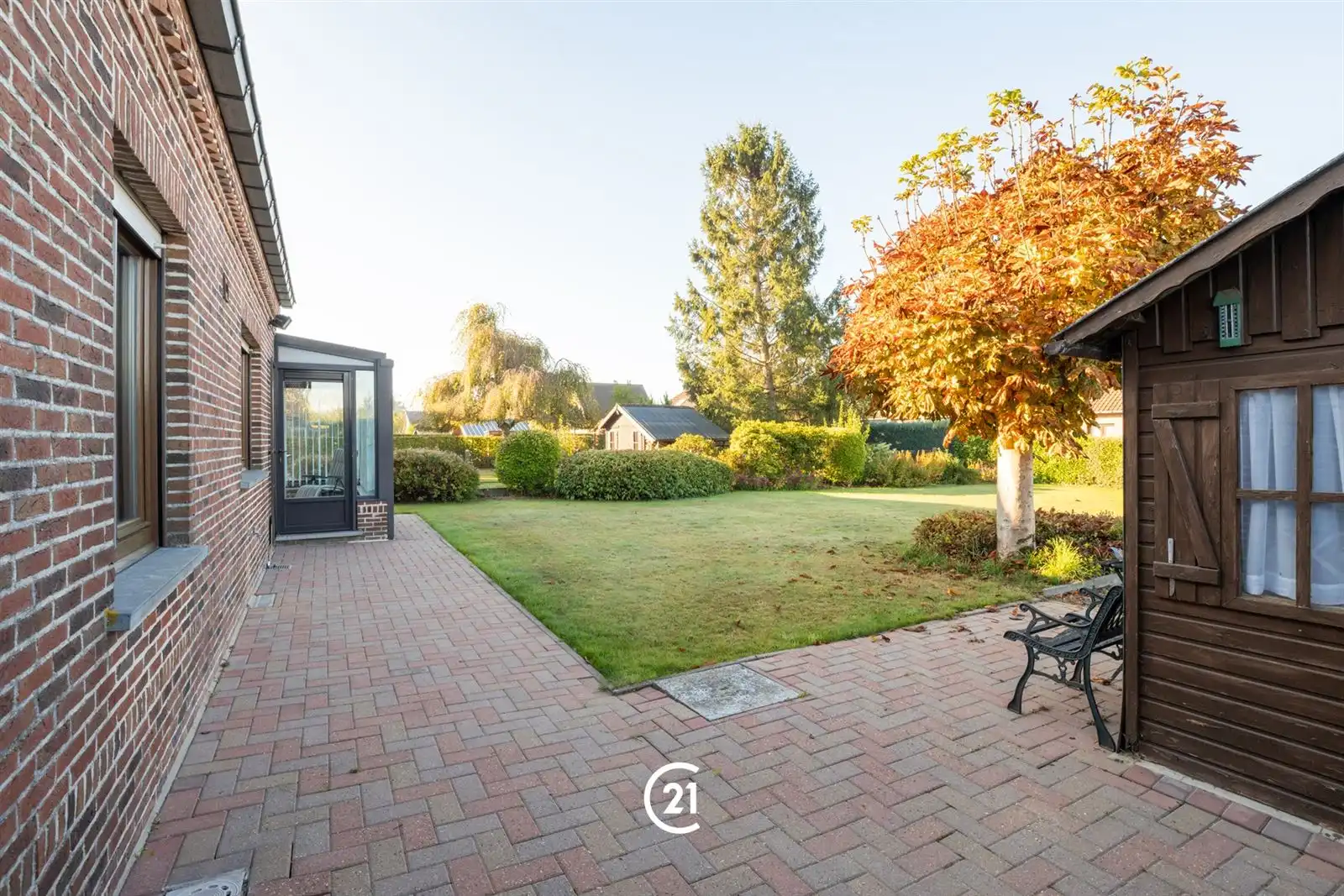 Rustig gelegen Fermette, slpks op geljkvloers met aangename tuin foto 5