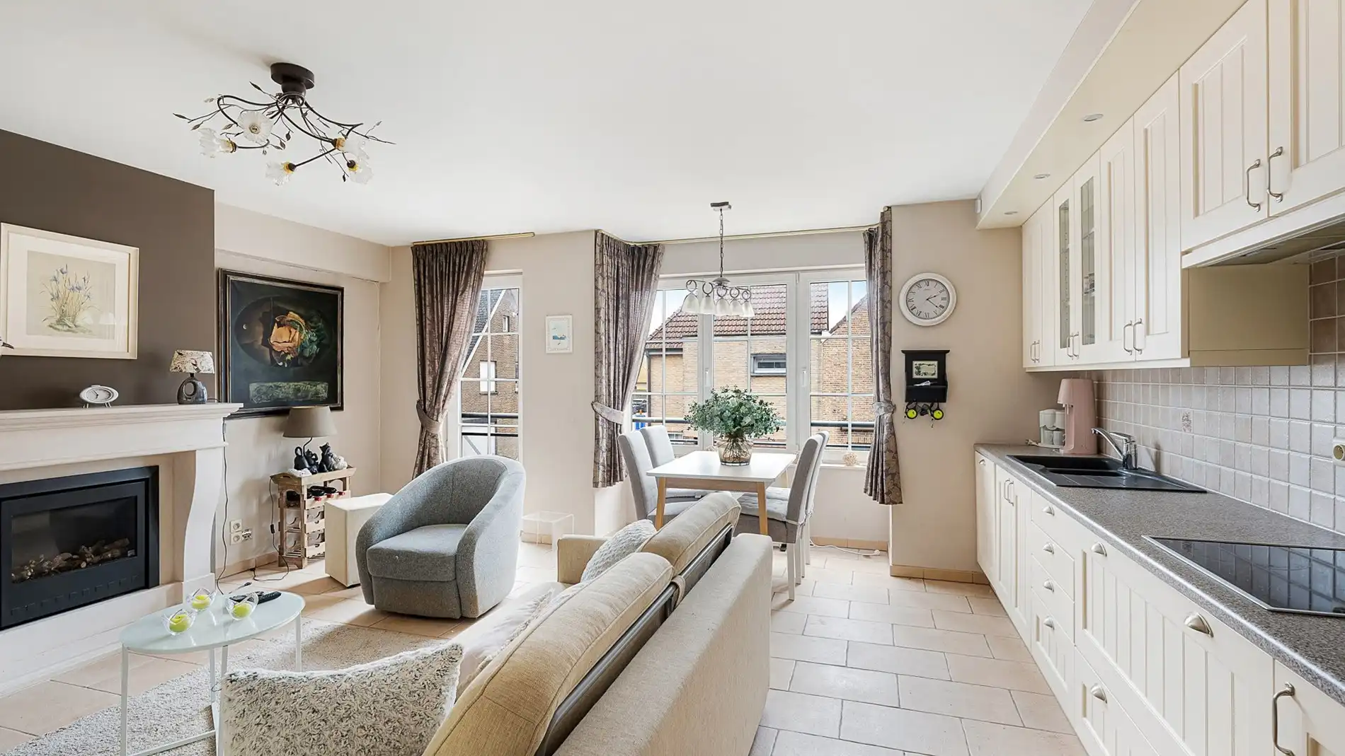 Leuk appartement met groot zonneterras te Knokke-Westkapelle foto 2
