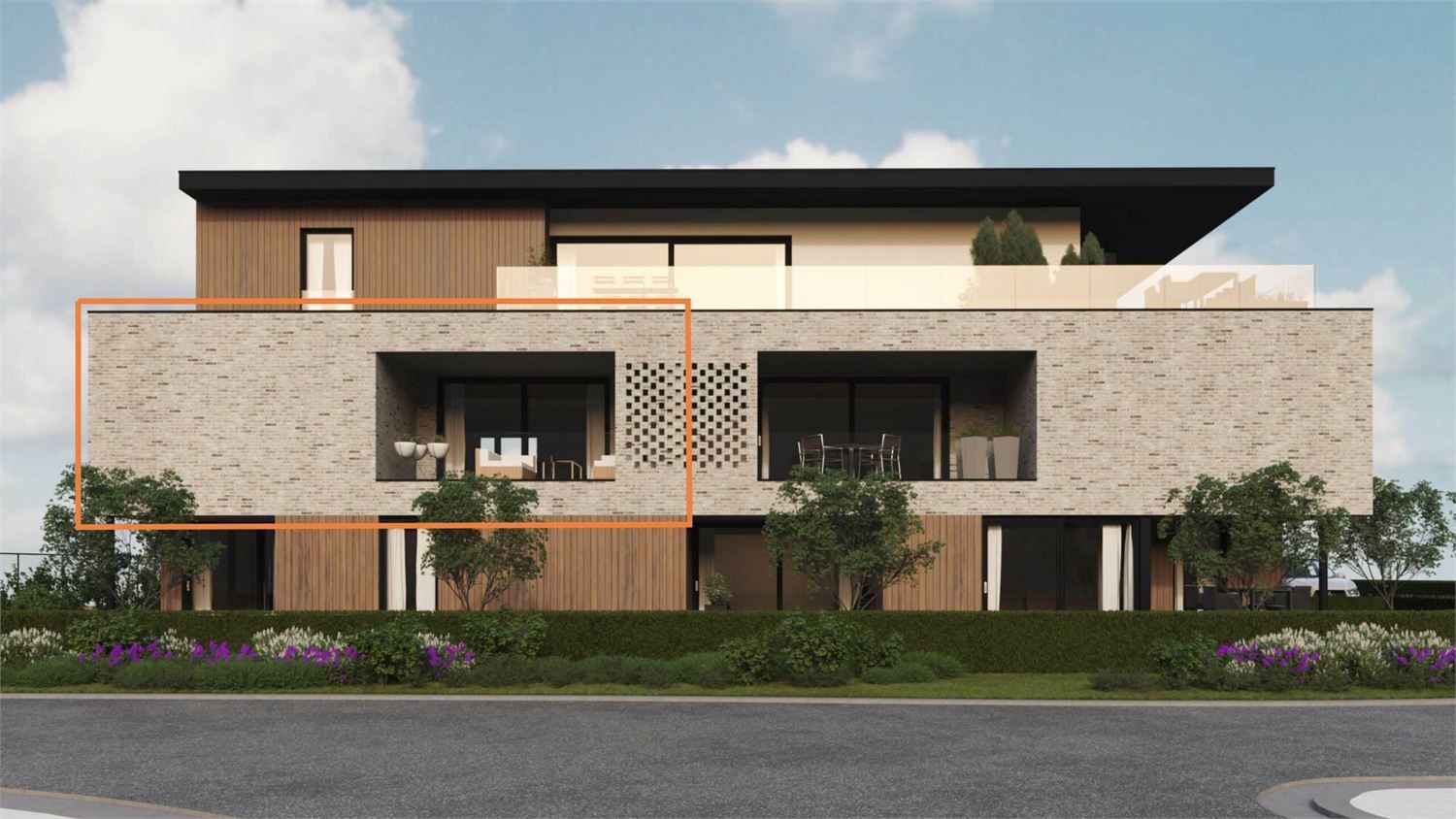 Instapklaar nieuwbouw appartement met 3 slaapkamers, 2 parkeerplaatsen, terras en kelderberging te Kinrooi foto 25