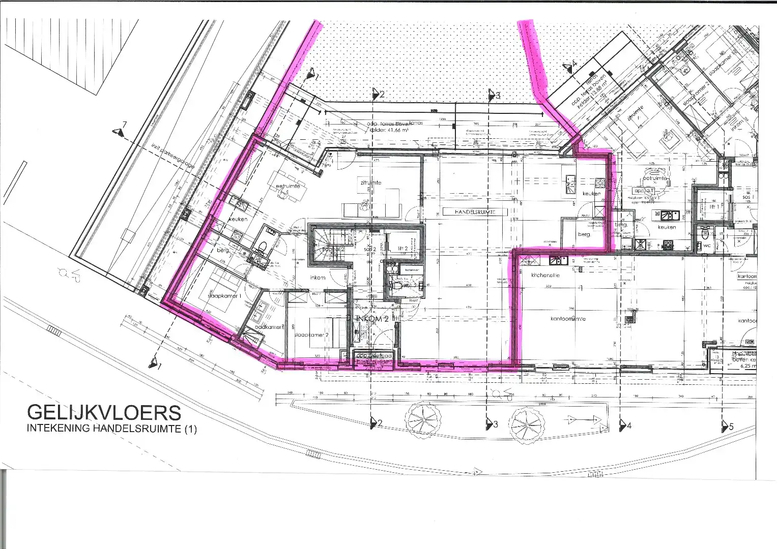 NIEUWBOUW HANDELSRUIMTE NABIJ HET CENTRUM (200m²) foto 4