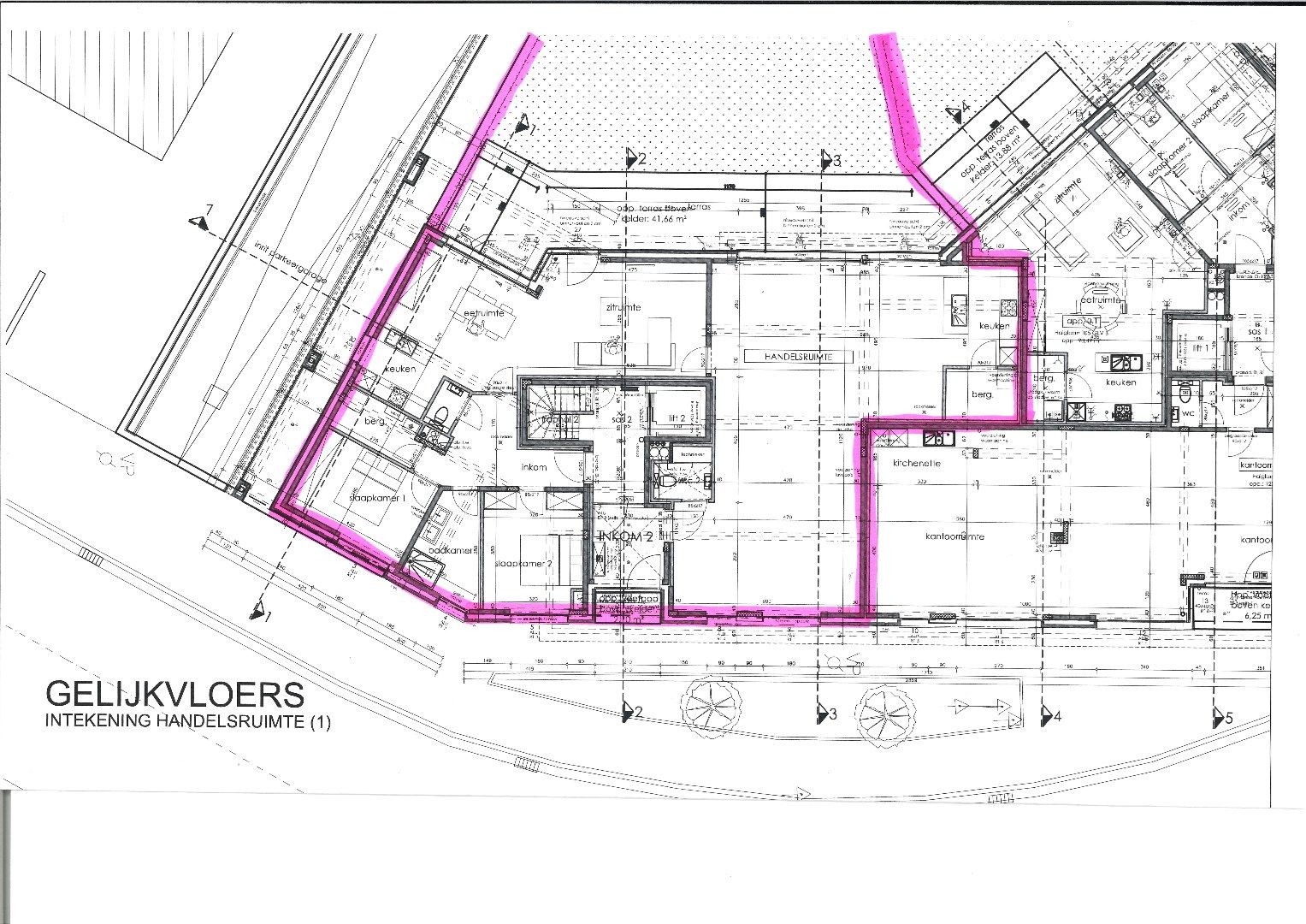 NIEUWBOUW HANDELSRUIMTE NABIJ HET CENTRUM (200m²) foto 4