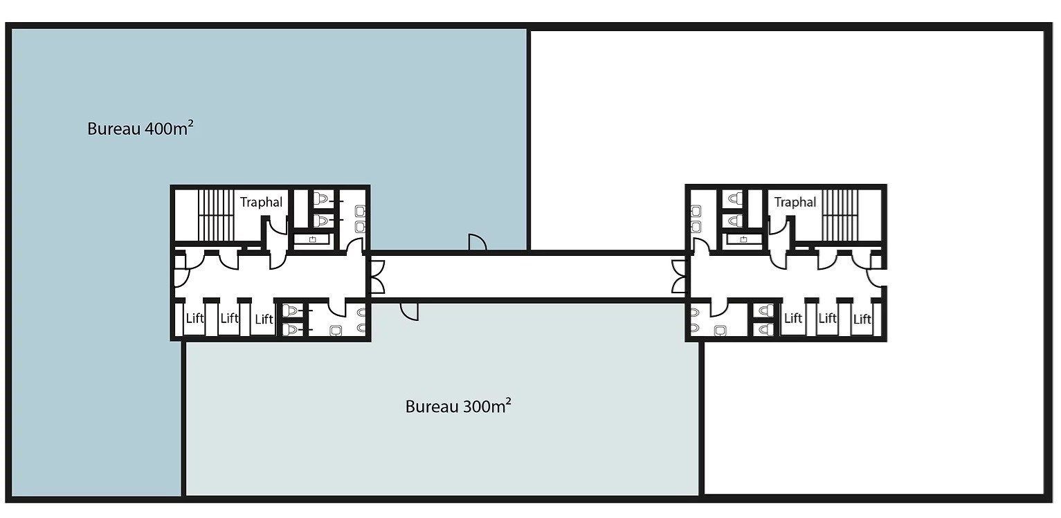 Kantoor te huur te Antwerpen in North Trade Building foto 21