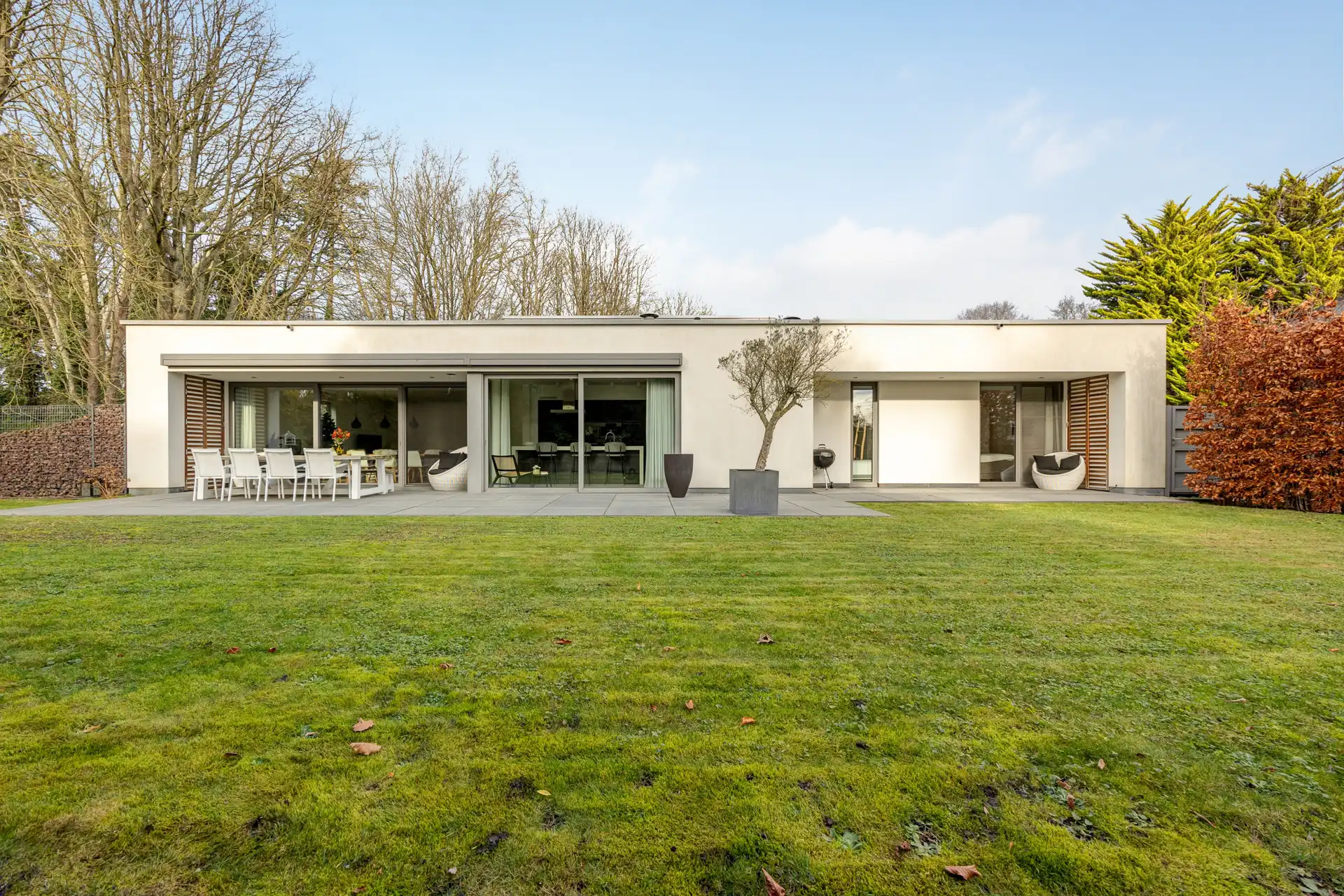 Exclusieve, strakke luxevilla met indrukwekkend basement in groene topwijk van Grimbergen foto 3