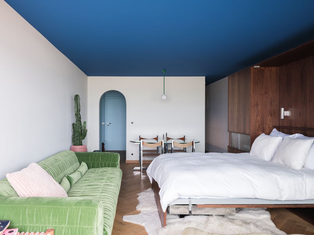 Oostende – Exclusieve, architecturale studio met frontaal zeezicht. foto 15