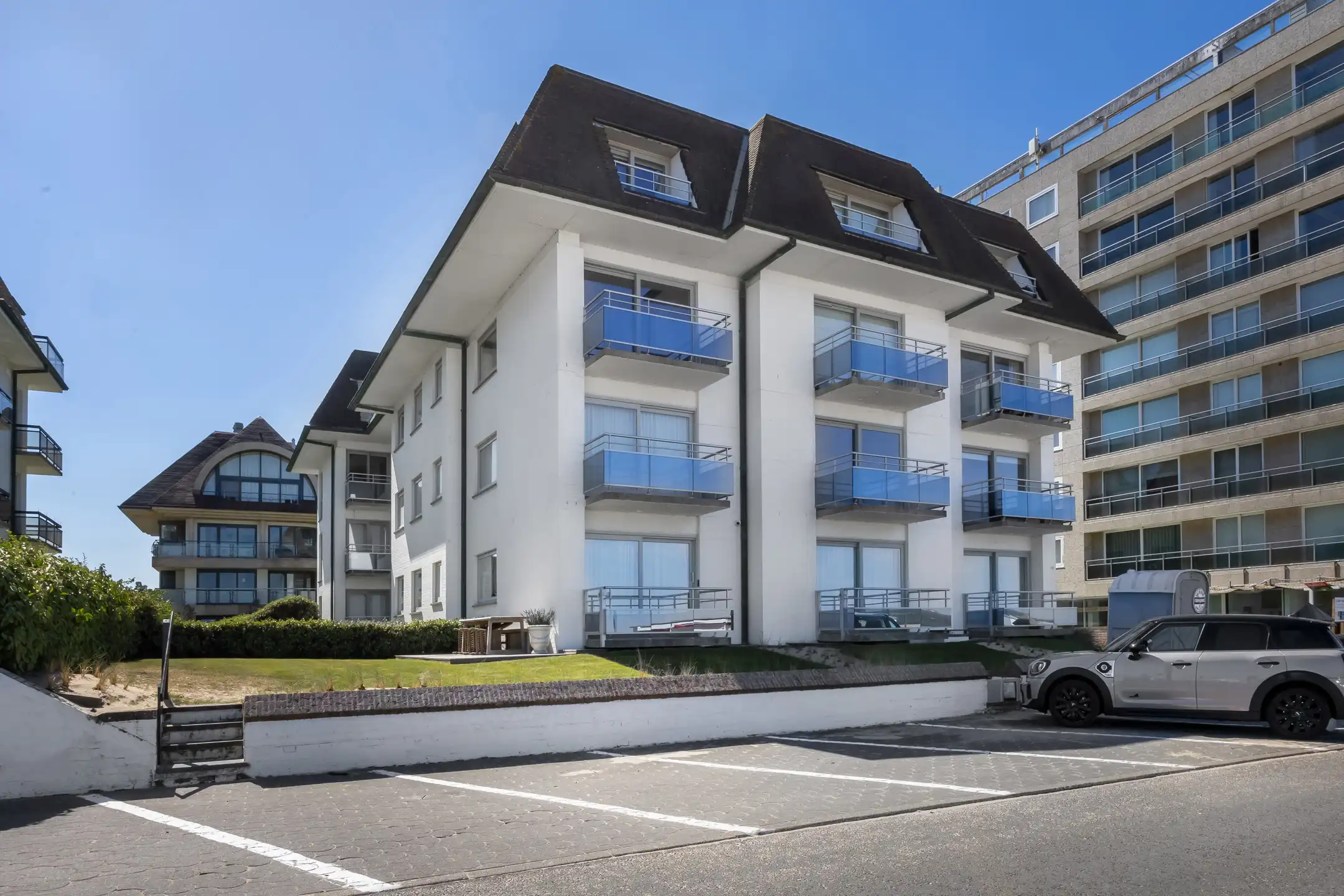 High-end hoekappartement met frontaal zeezicht in Zoute foto 42