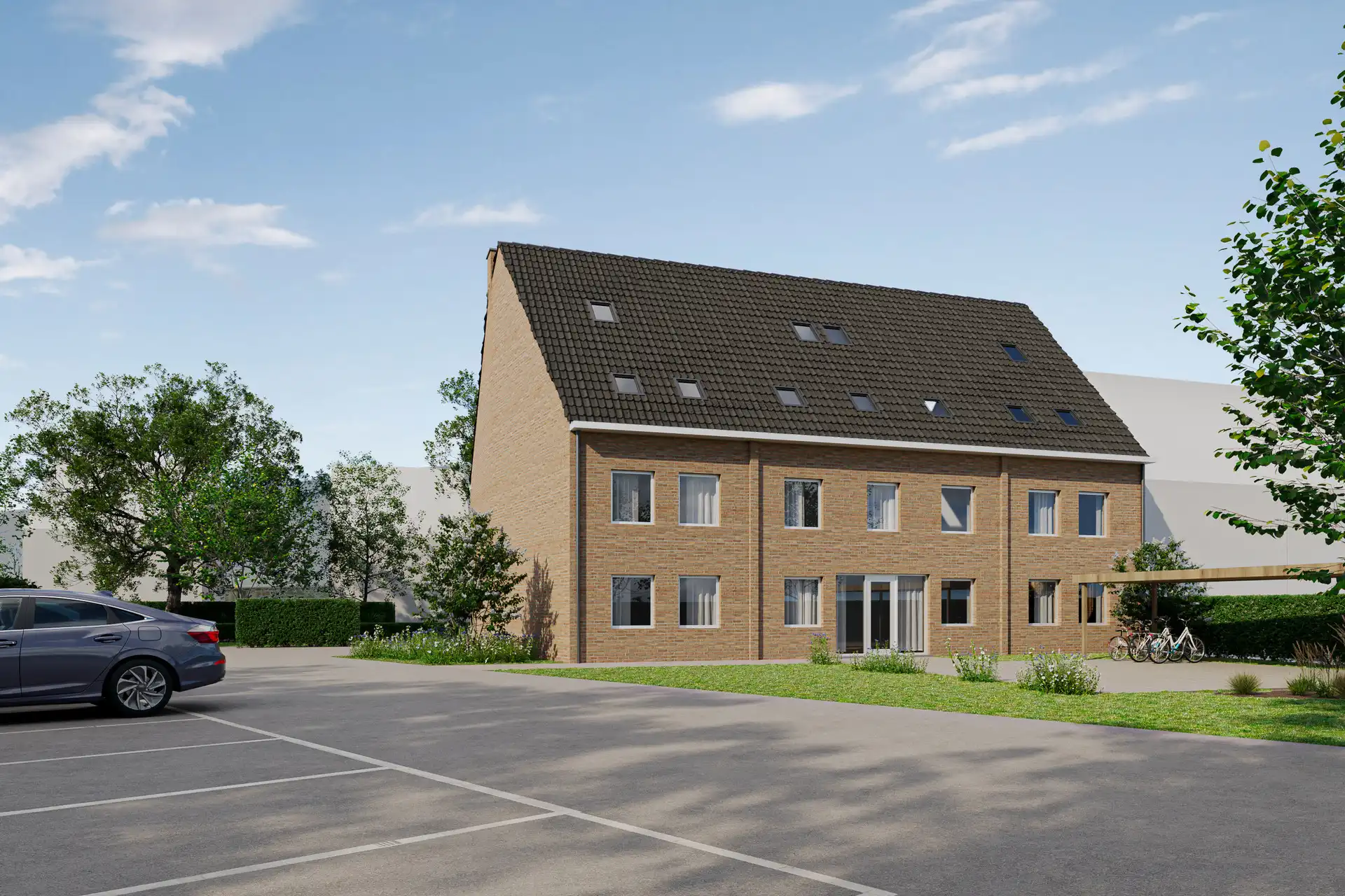 INVESTERINGSPAND VAN 14 VERHUURDE STUDIO'S/APPARTEMENTEN TE LANAKEN. foto 3