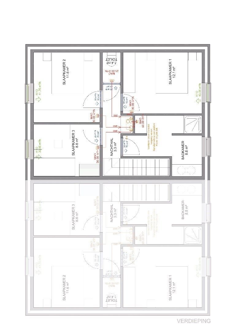 Recente woning met 3 slaapkamers, carport en tuin. foto 19