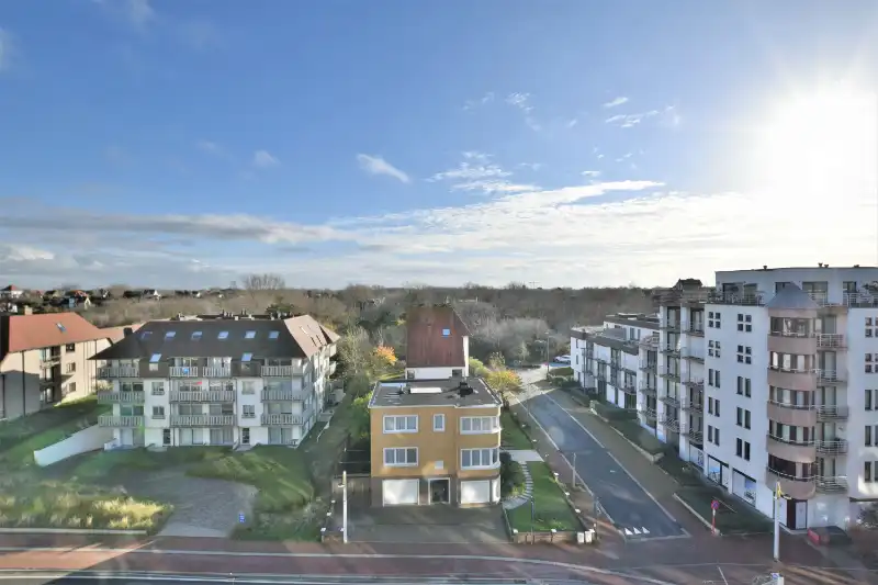 Zonnige, instapklare penthouse met riant terras en panoramisch duinenzicht... foto {{pictureIndex}}
