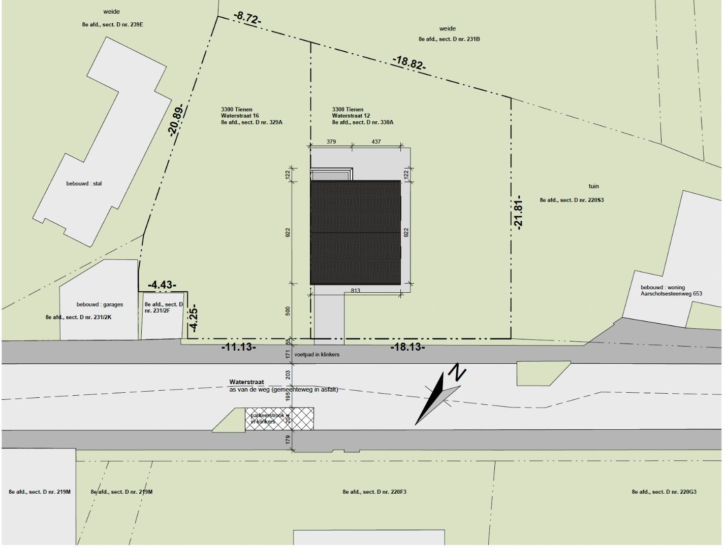 Ruime nieuwbouwwoning te Vissenaken met zicht op het achterliggende weides  foto 7