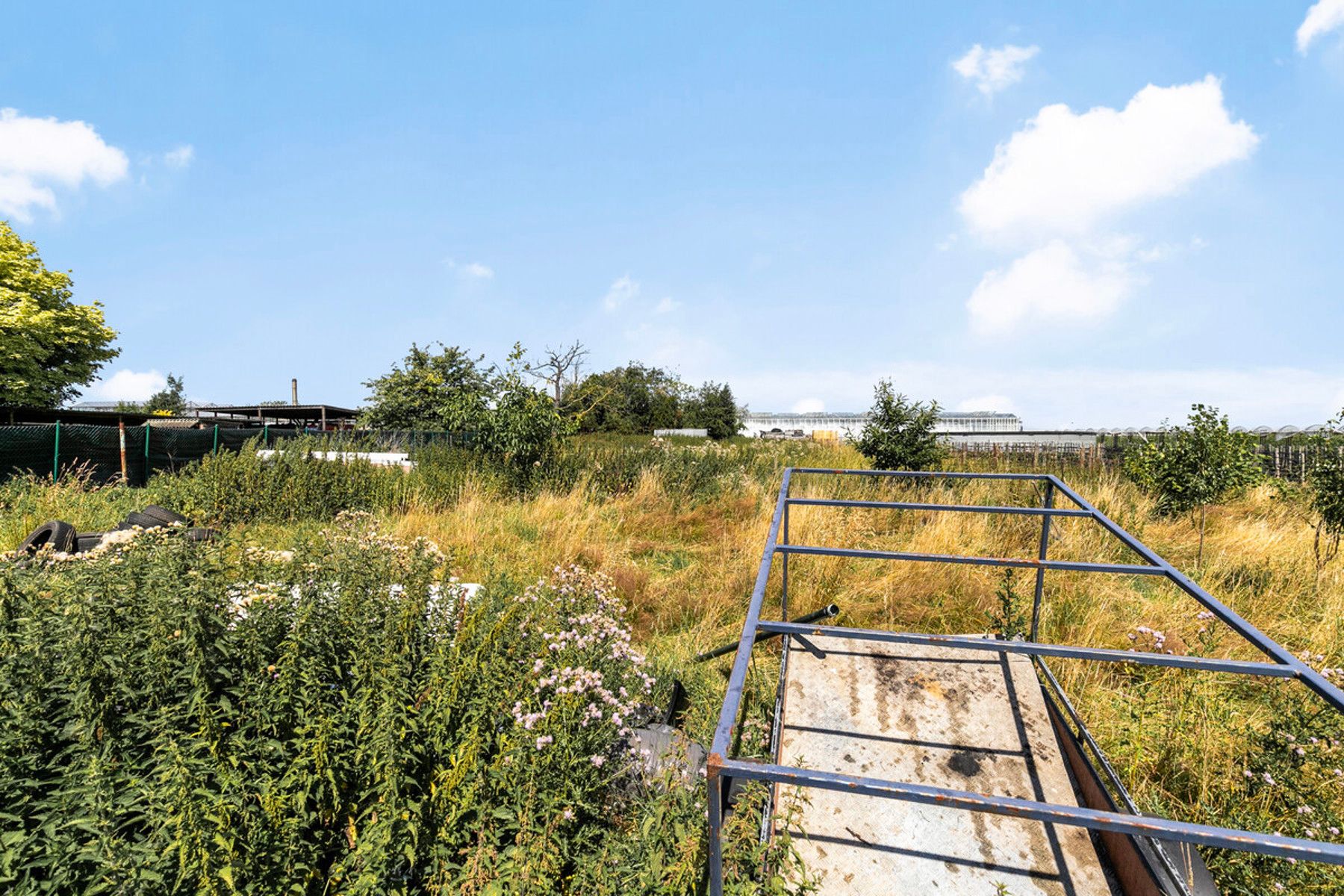 Huis met hangaar/werkhuis/opslag en weide op perceel van 23a foto 3