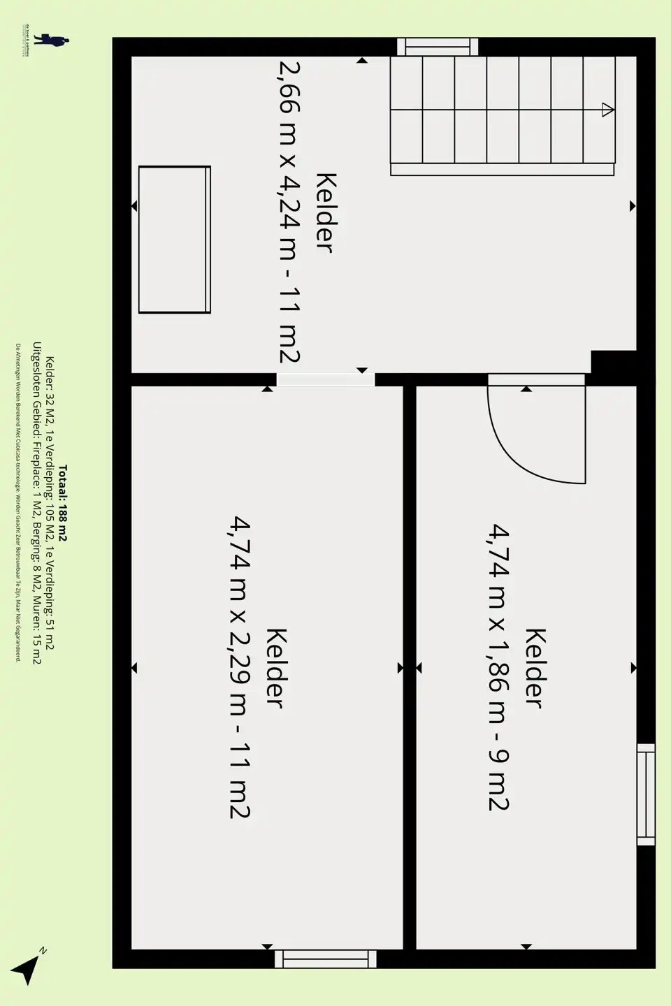 Woning met 4 slpk. op ca. 2.530m² grond met weids uitzicht! foto 19