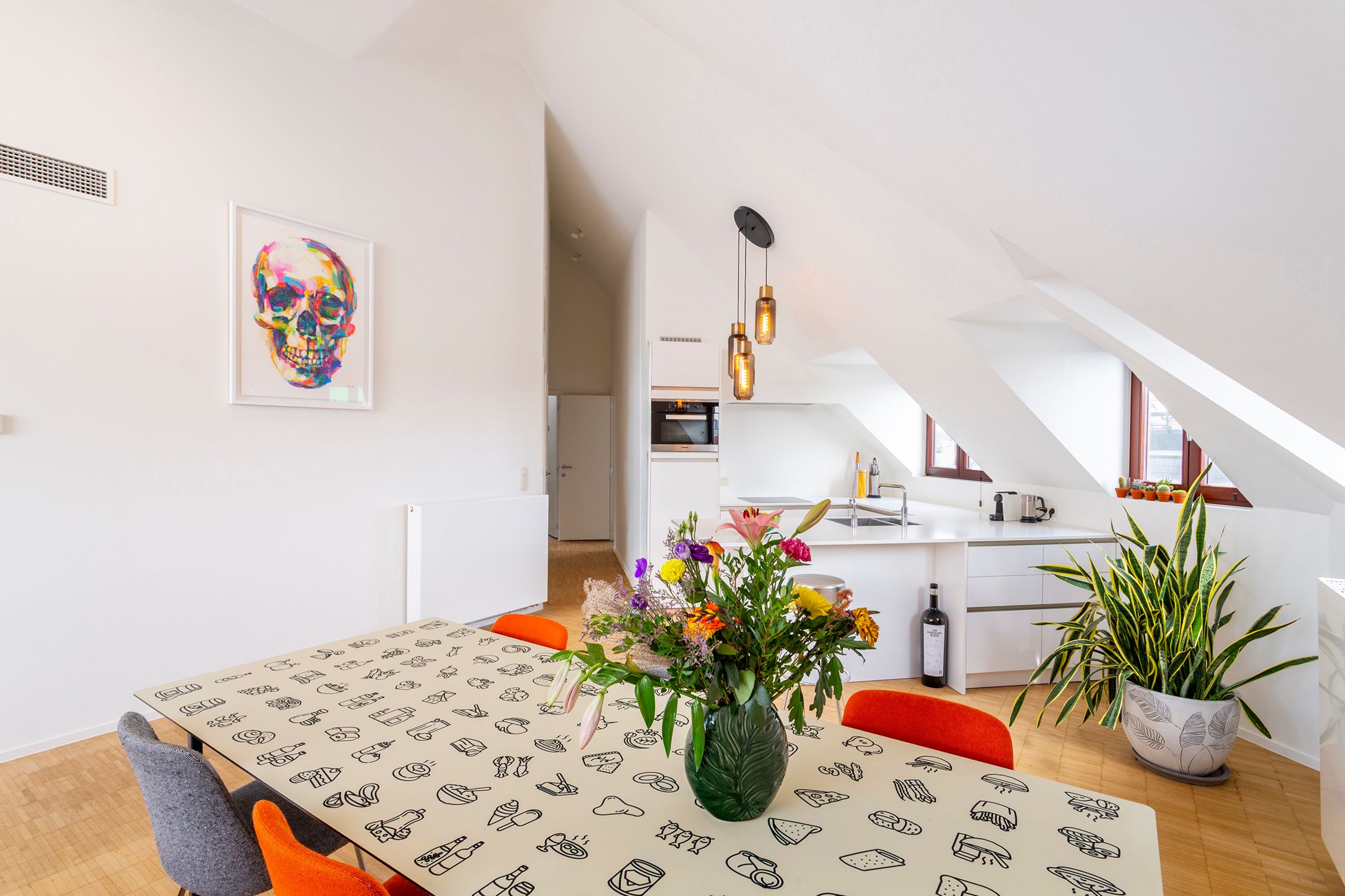 penthouse met riant dakterras aan de Marnixplaats foto 10