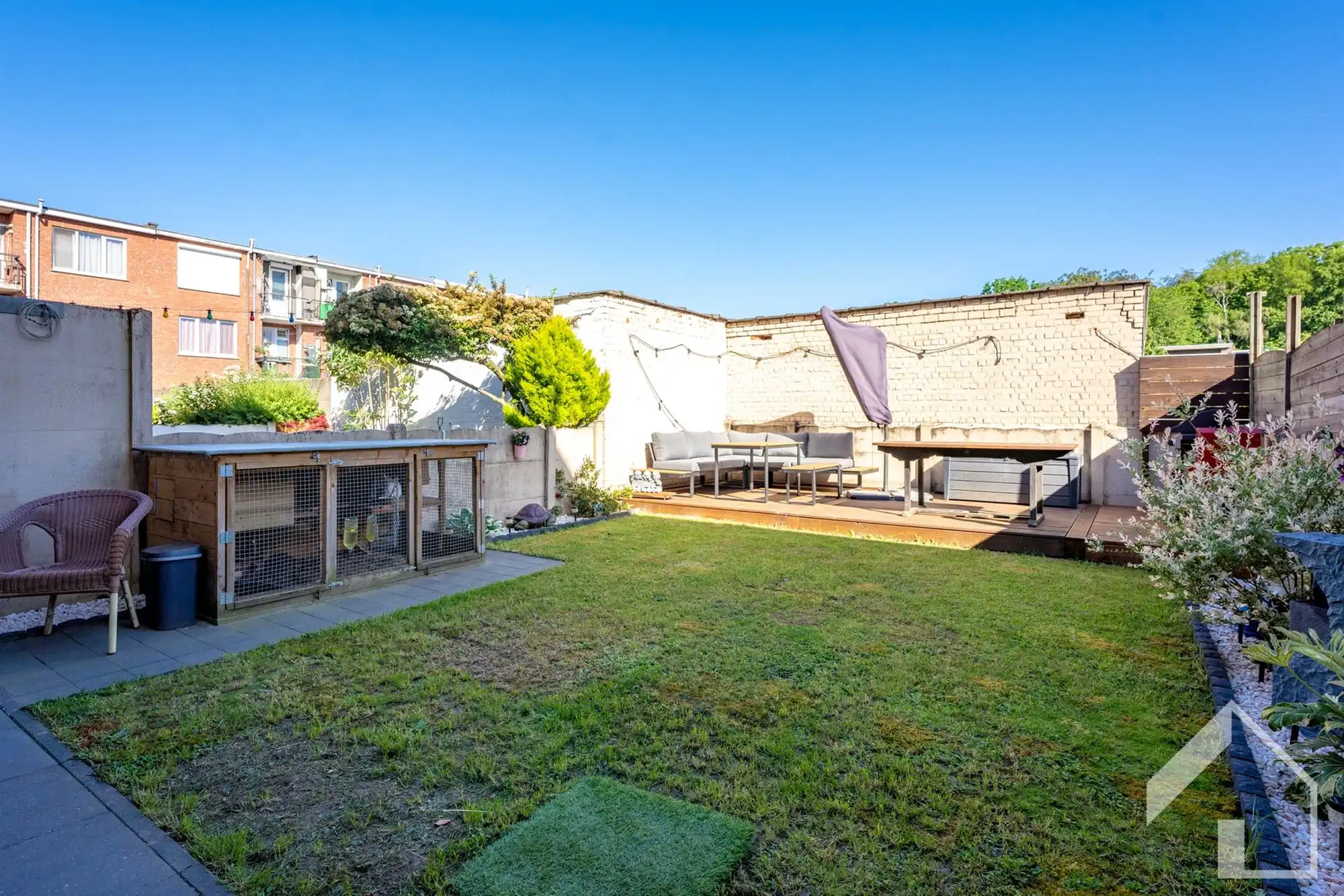 Instapklaar gelijkvloers appartement met 2 slaapkamers, tuin en terras foto 11