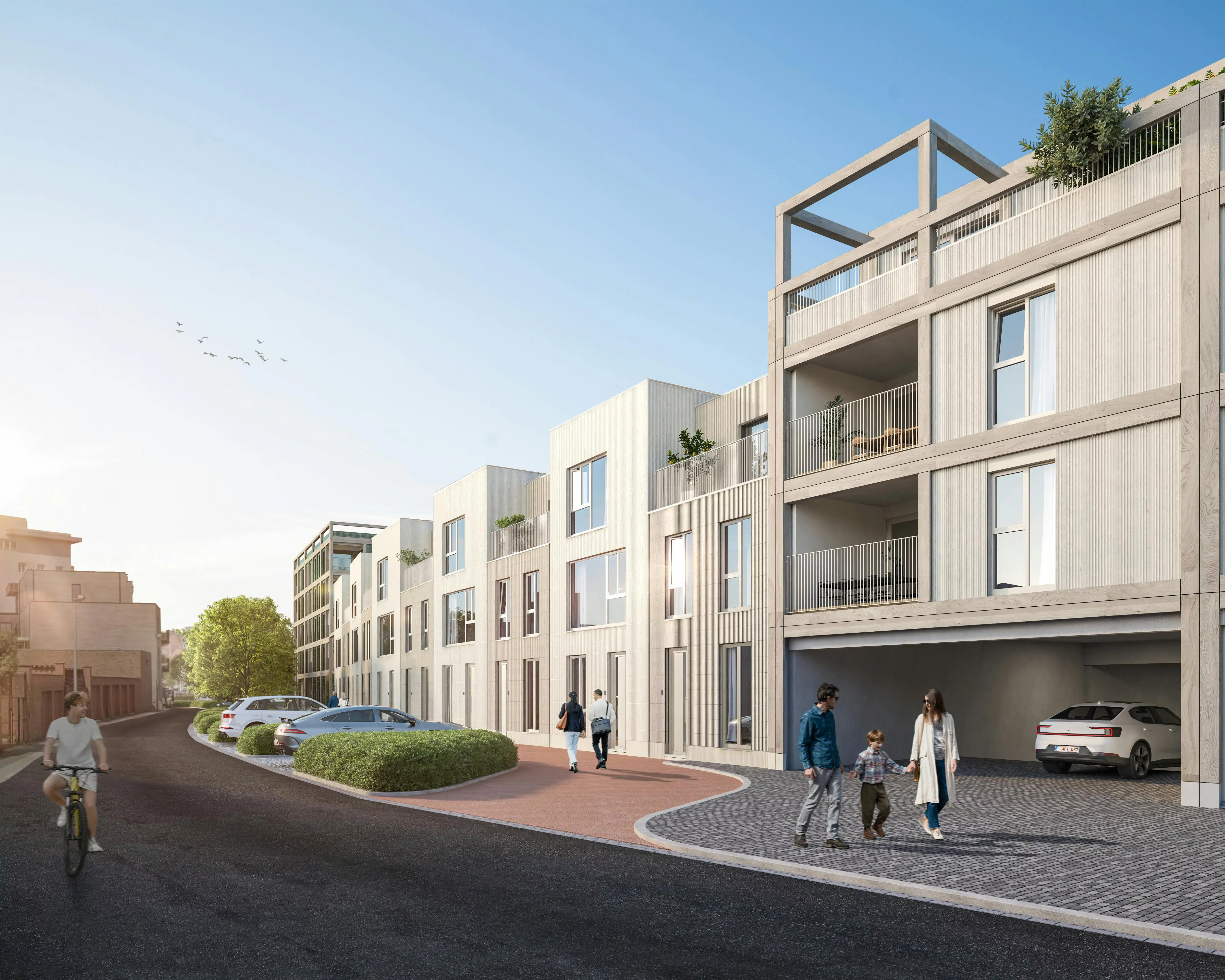 Energiezuinig 2 slaapkamer appartement te Brugge foto 4