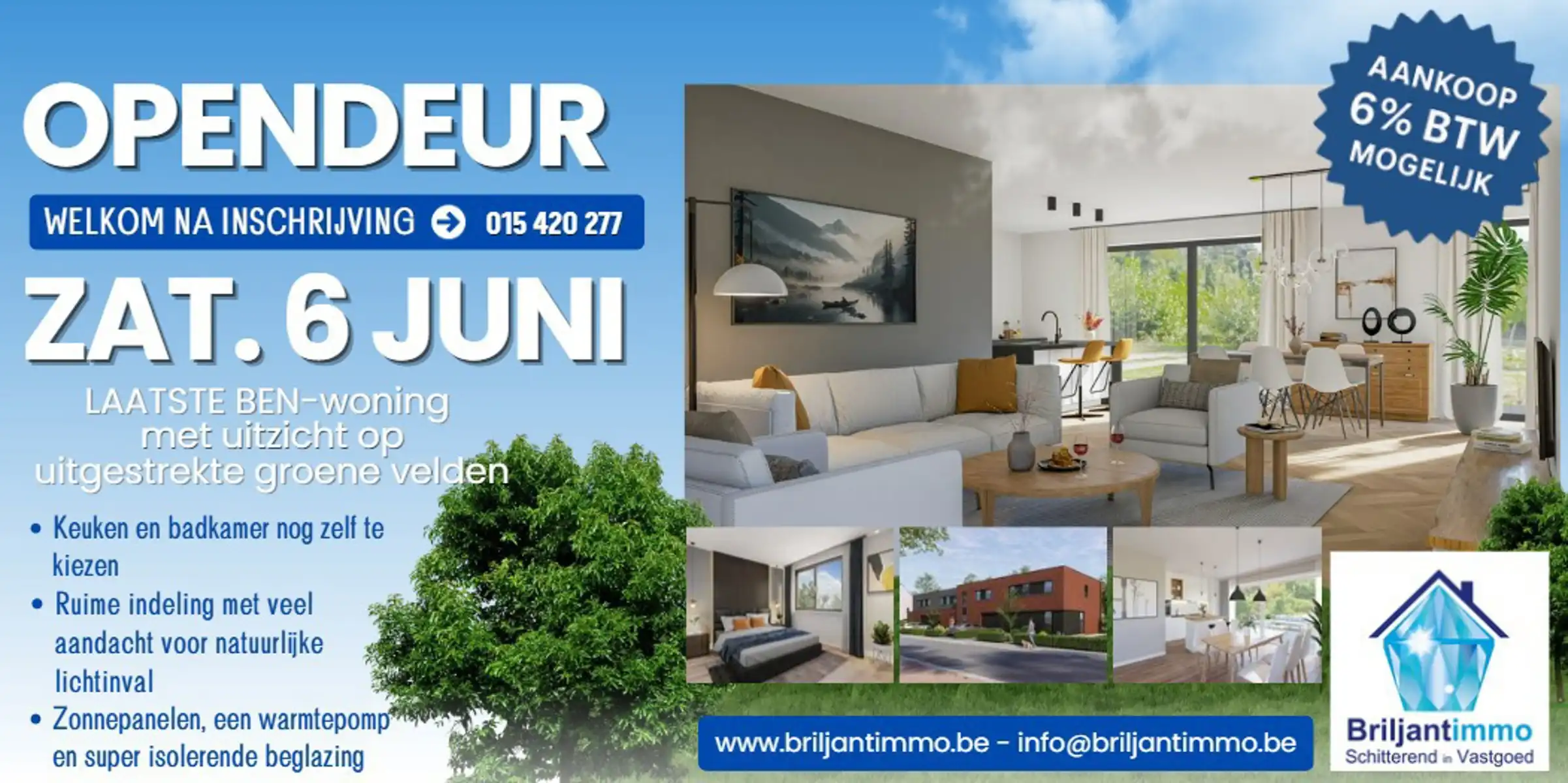 Ontdek deze woning tijdens onze opendeurdag op zat. 6 juni foto 2